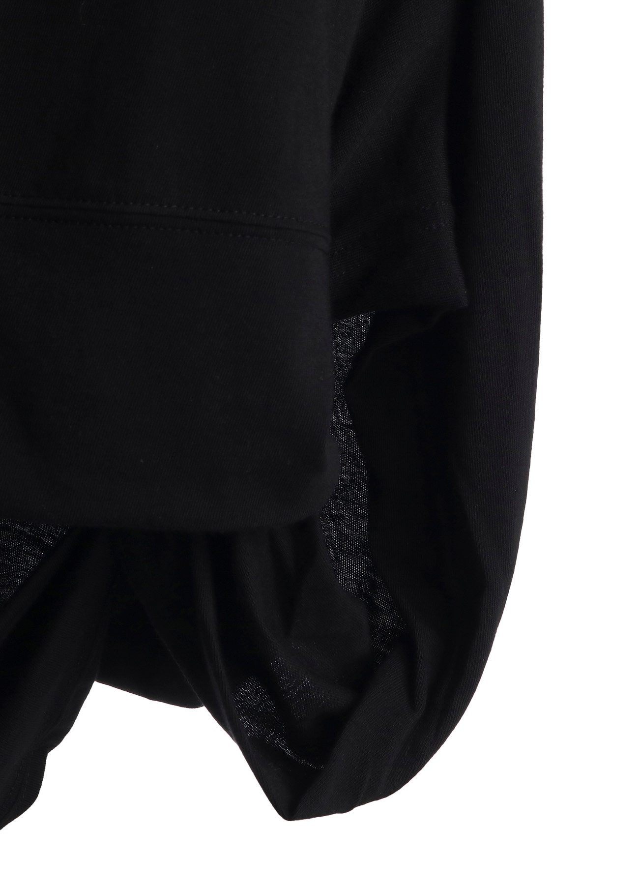 COTTON SINGLE JERSEY V TWISTED T-SHIRT