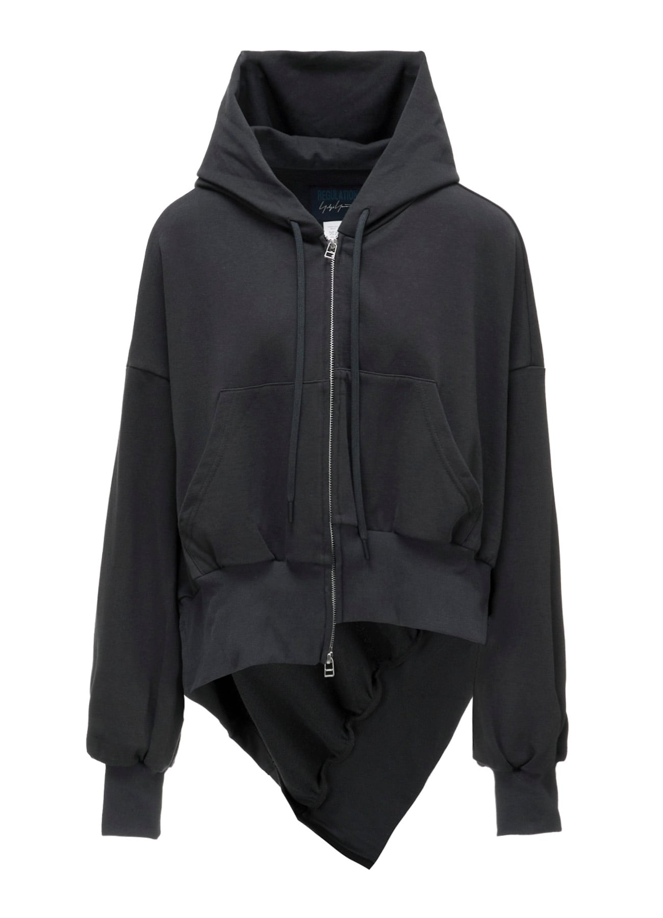 HEAVY WEIGHT FRENCH TERRY UNBALANCED HOODIE