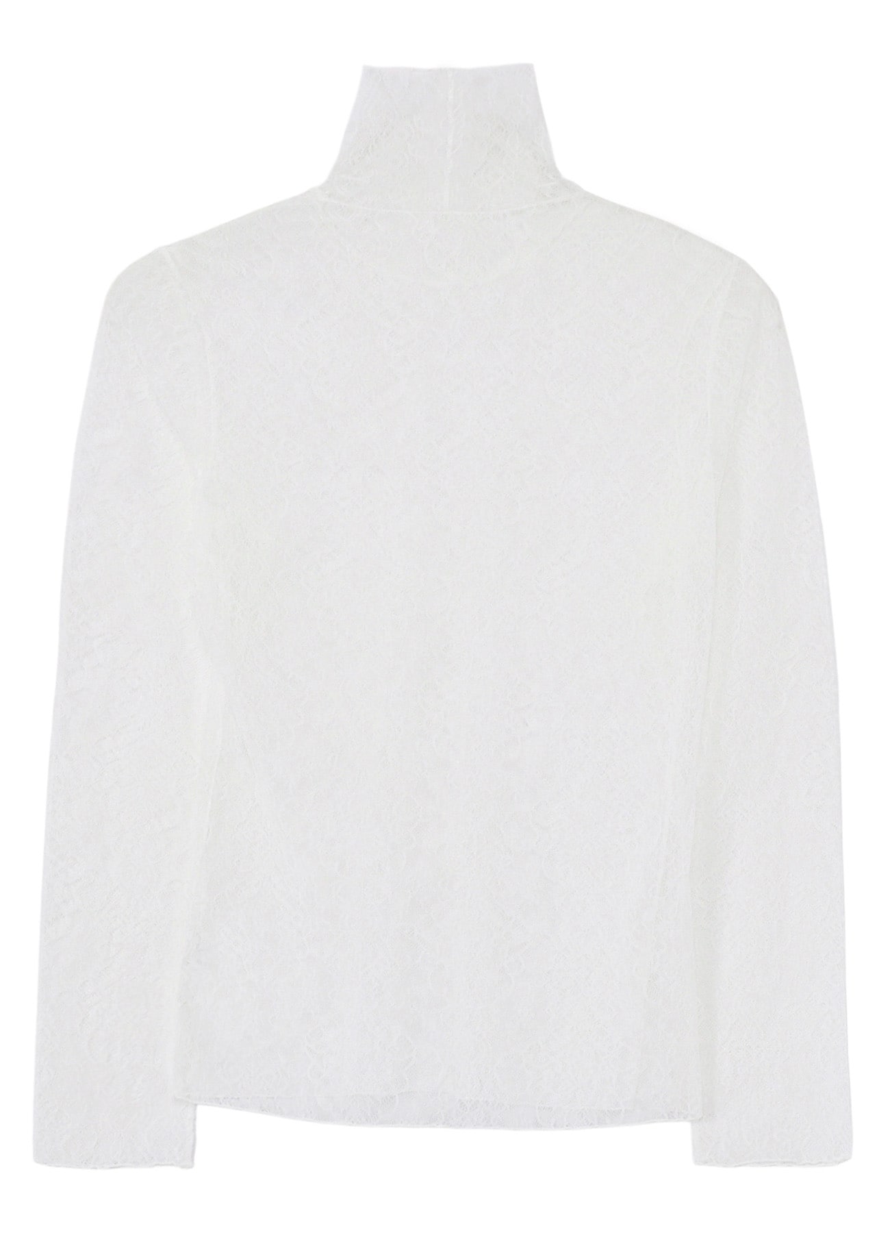 STREACH LACE TURTLENECK