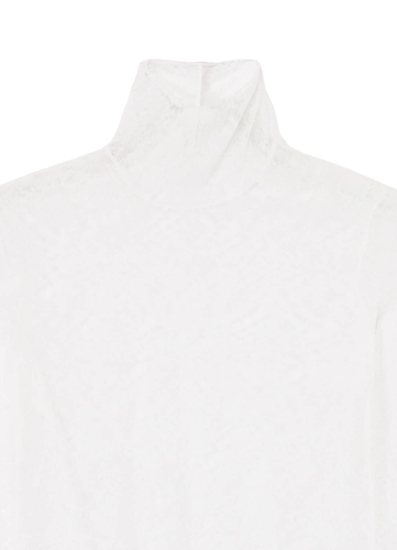 STREACH LACE TURTLENECK