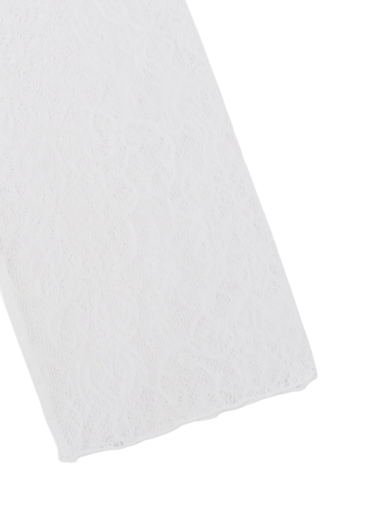 STREACH LACE TURTLENECK