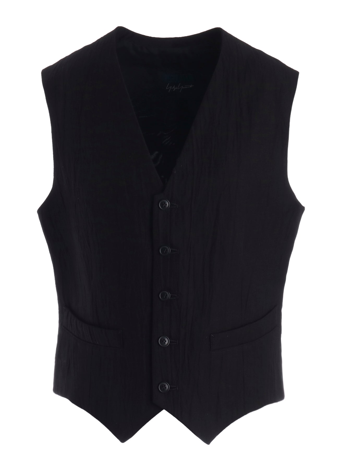 MIXED WEAVE TWILL BASIC VEST