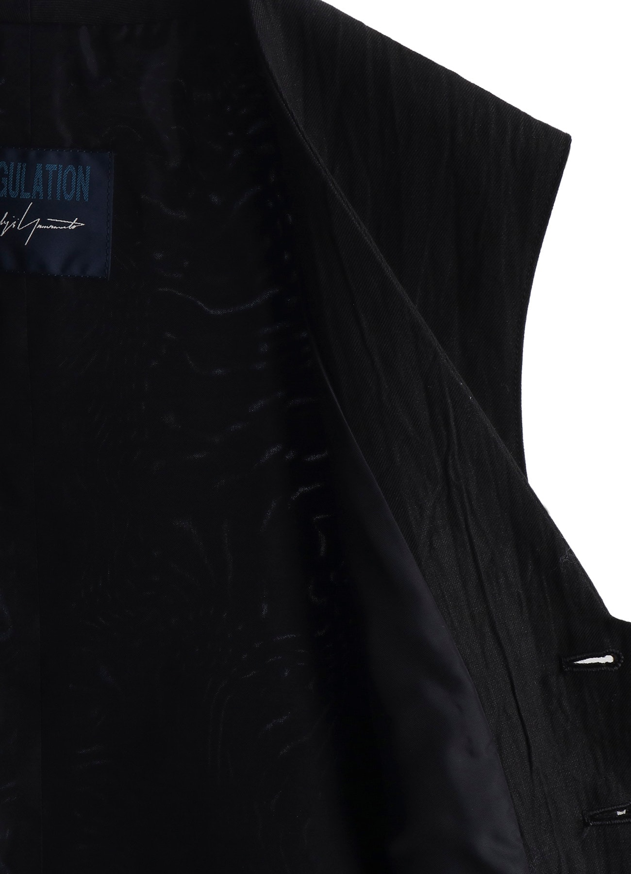 MIXED WEAVE TWILL BASIC VEST