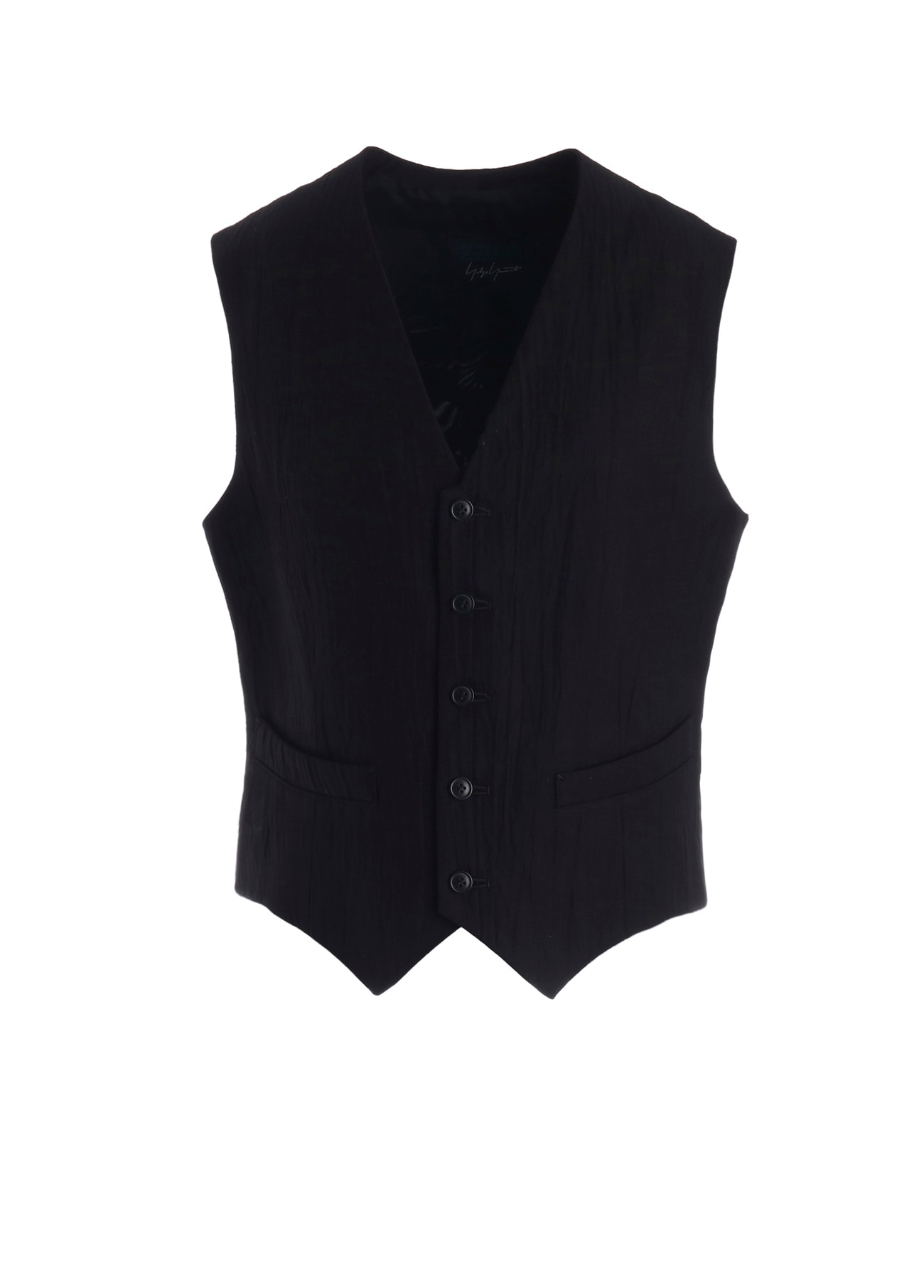 MIXED WEAVE TWILL BASIC VEST