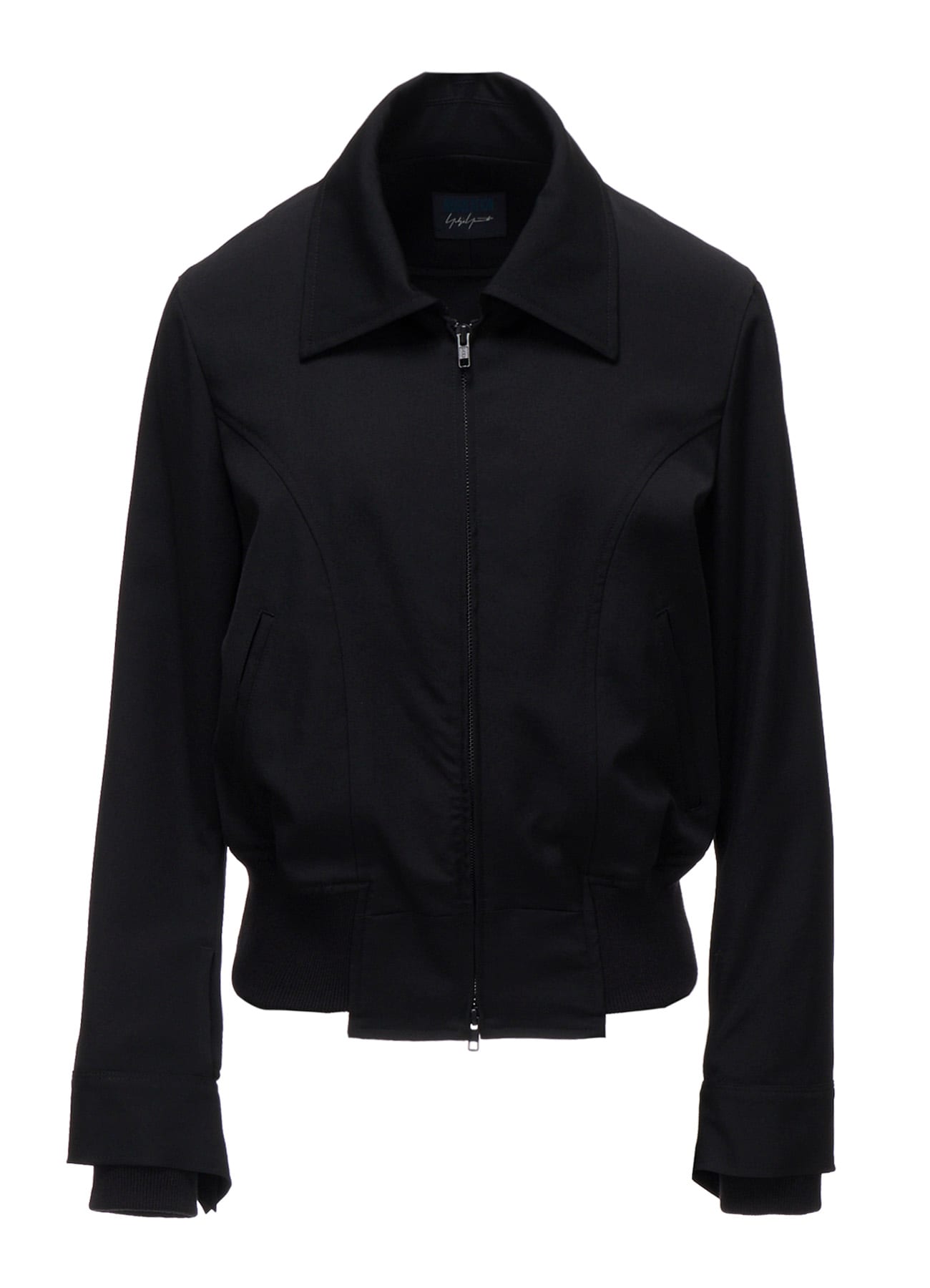GABARDINE CROPPED BLOUSON