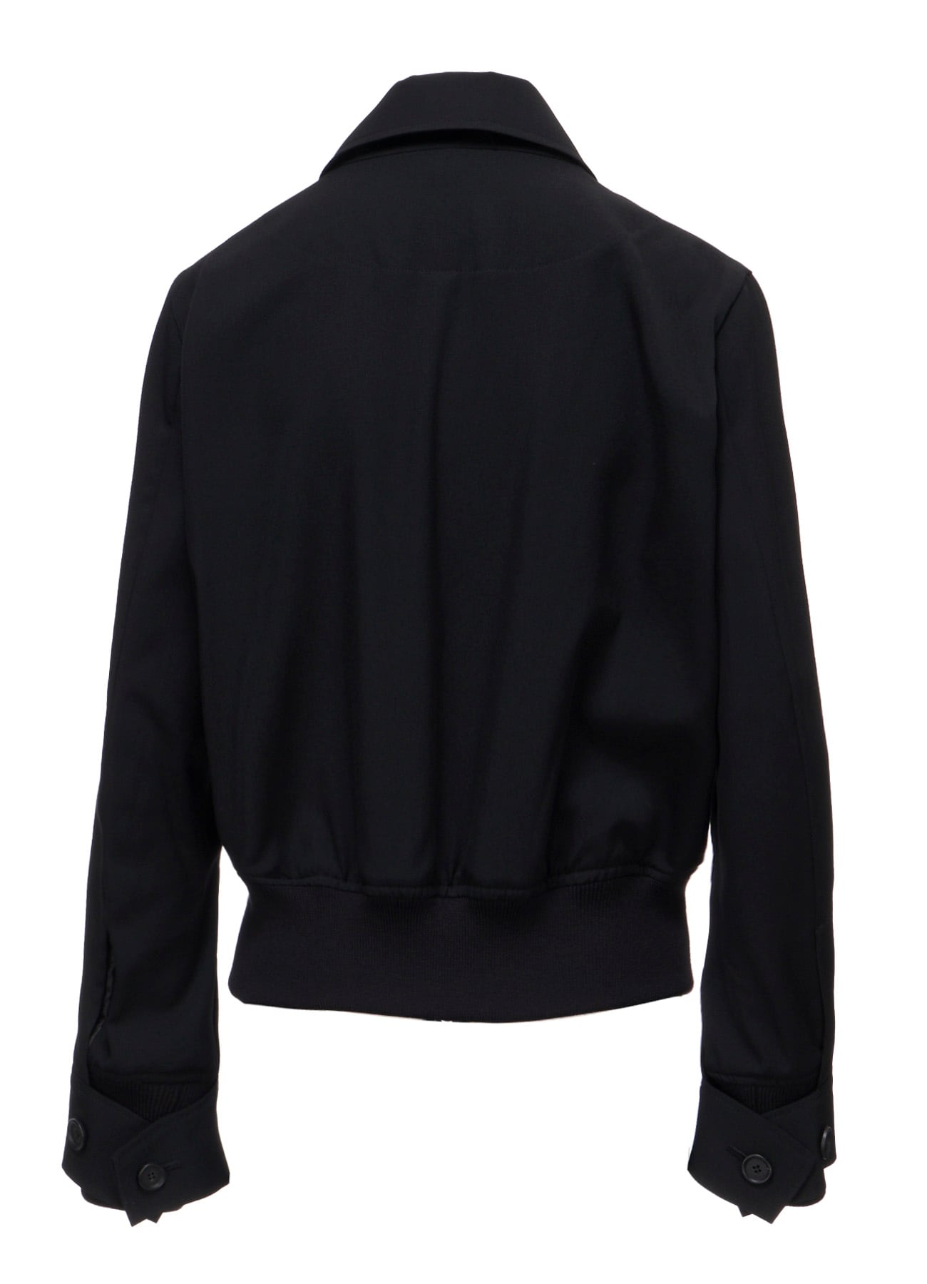 GABARDINE CROPPED BLOUSON