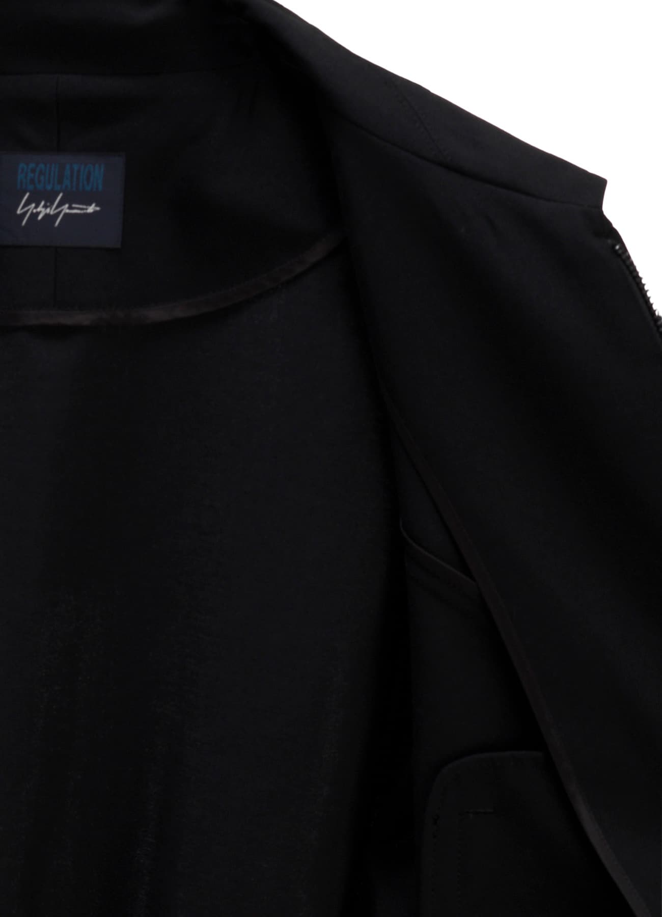 GABARDINE CROPPED BLOUSON
