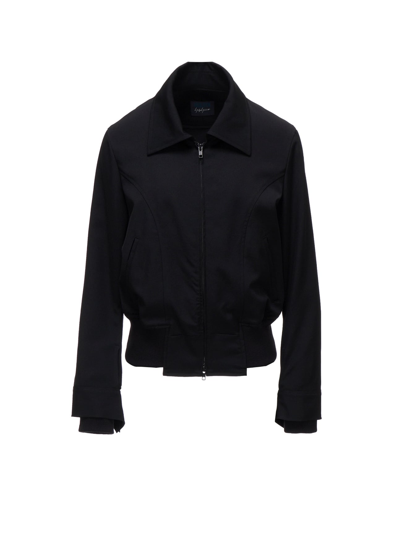 GABARDINE CROPPED BLOUSON