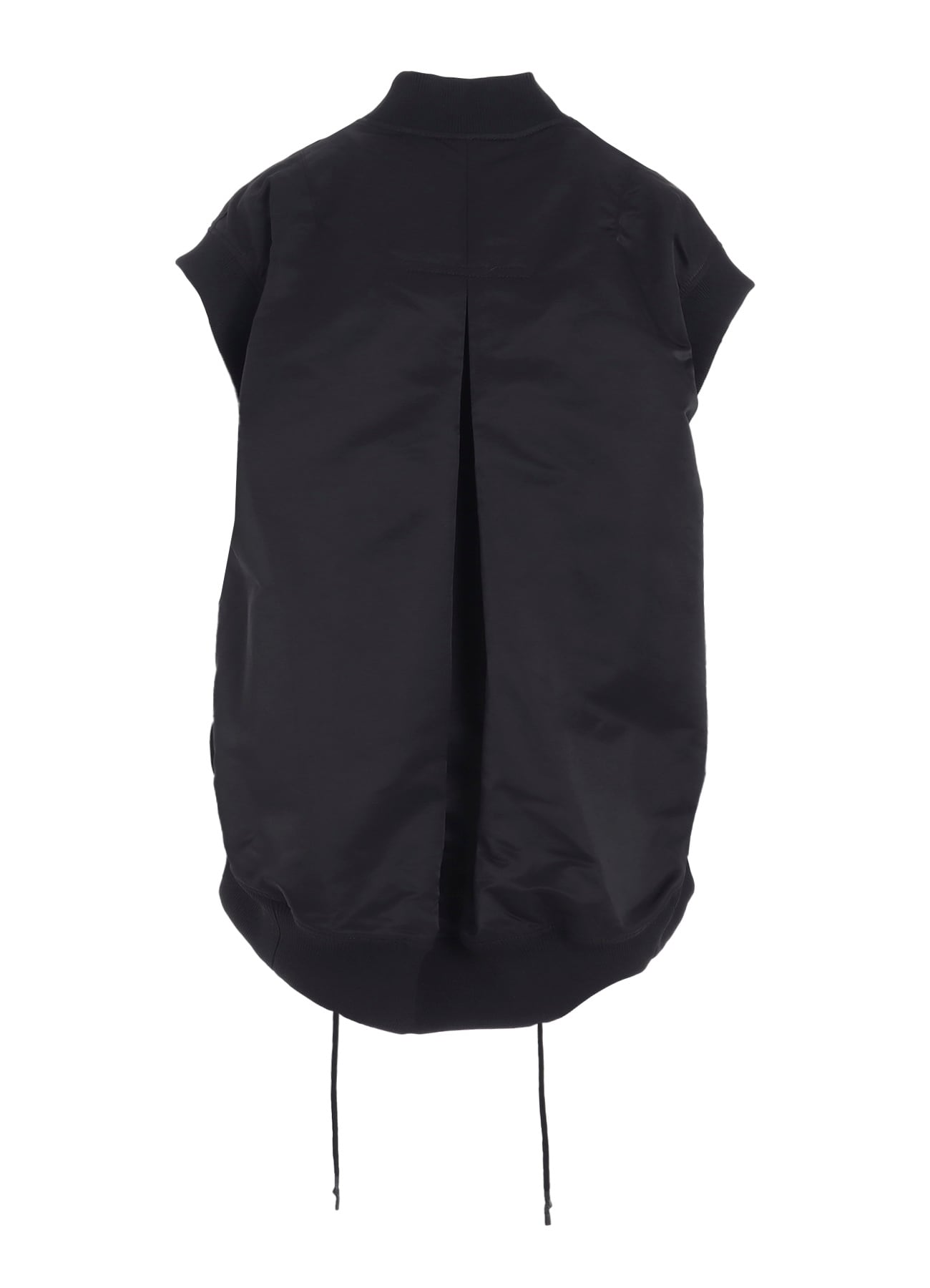 HIGH DENSITY Ny TWILL SLEEVELESS BOMBER JACKET