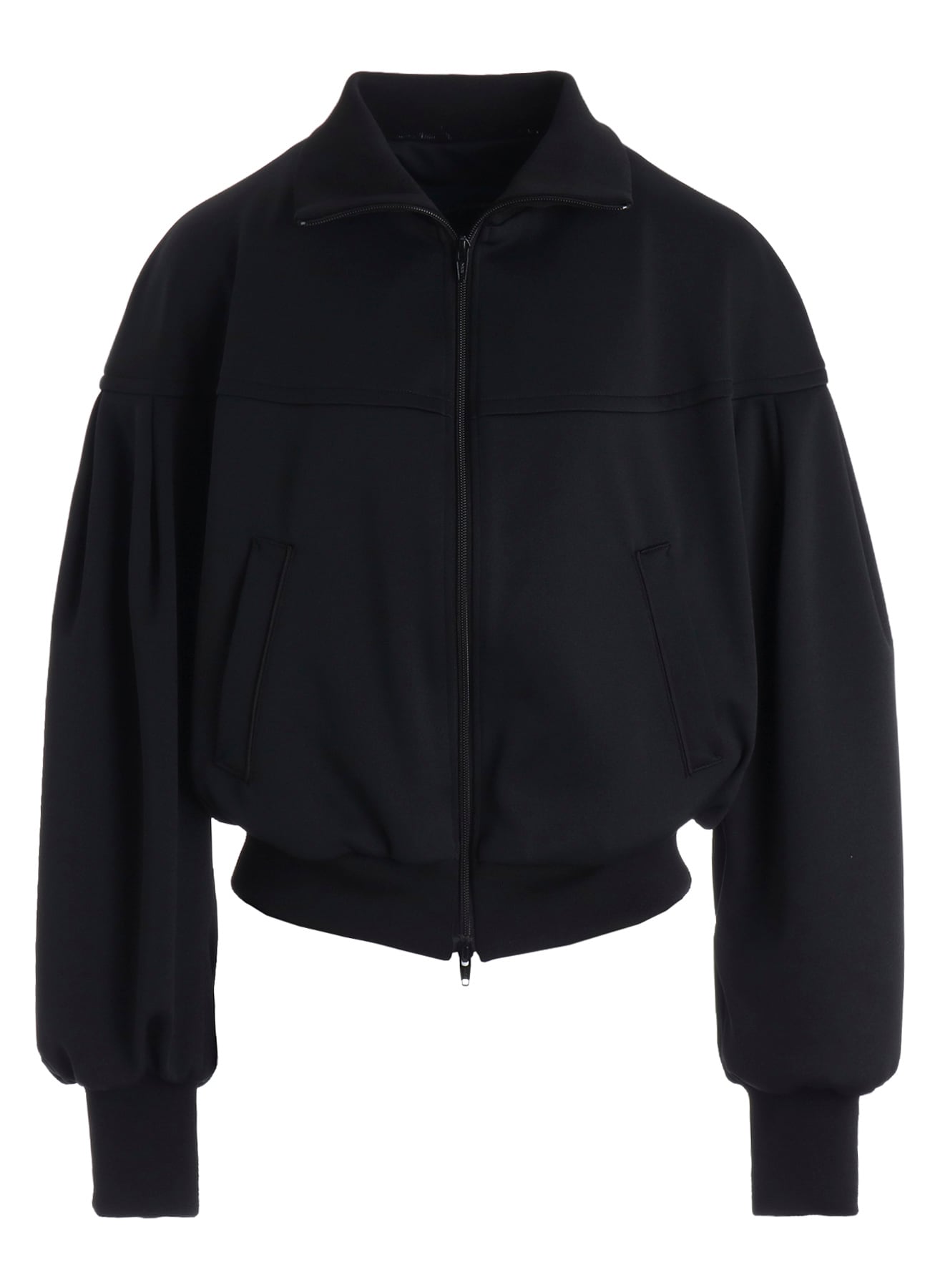 PE INTERLOCK PANELED BLOUSON