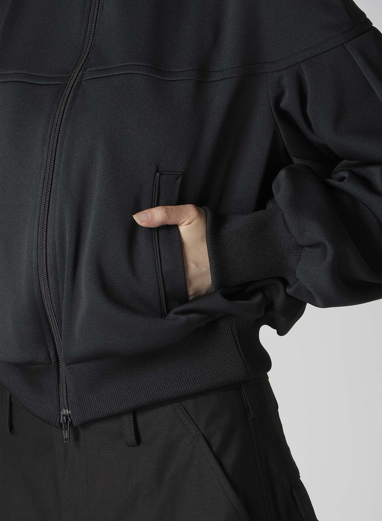 PE INTERLOCK PANELED BLOUSON