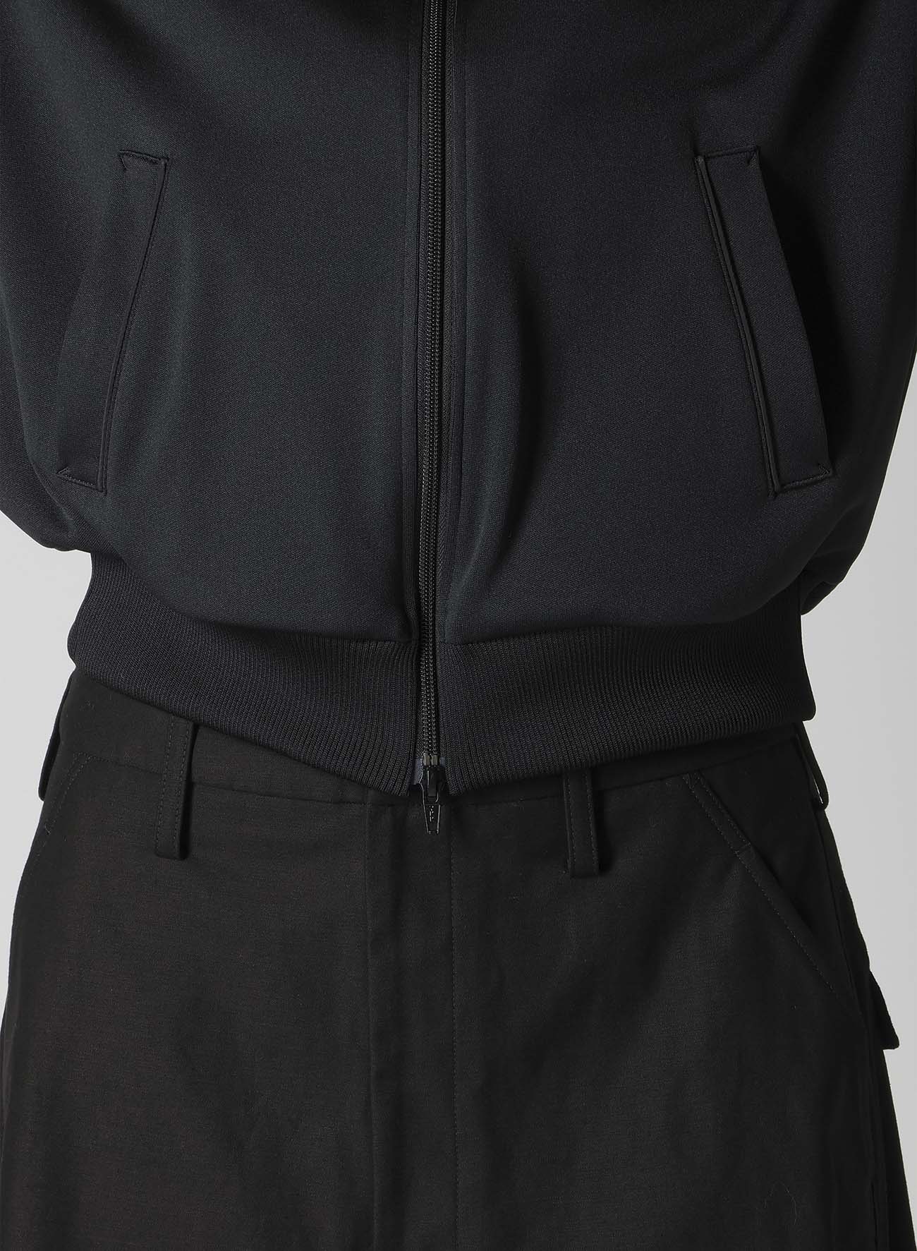 PE INTERLOCK PANELED BLOUSON