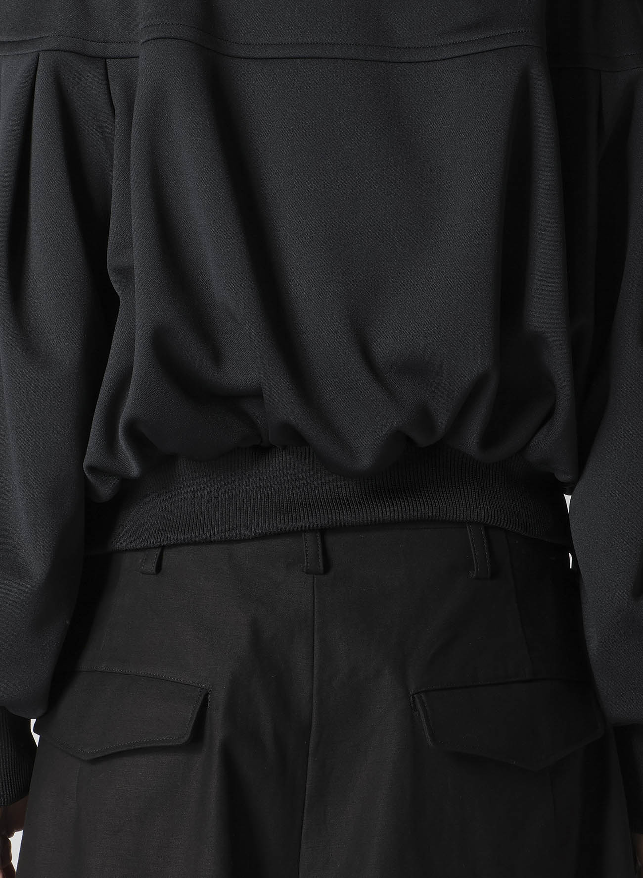 PE INTERLOCK PANELED BLOUSON