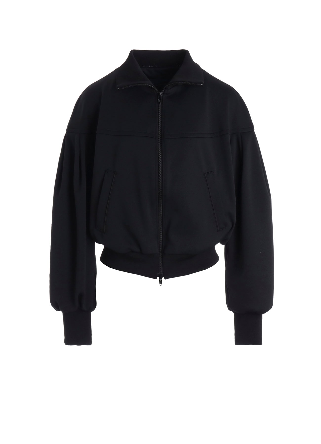 PE INTERLOCK PANELED BLOUSON