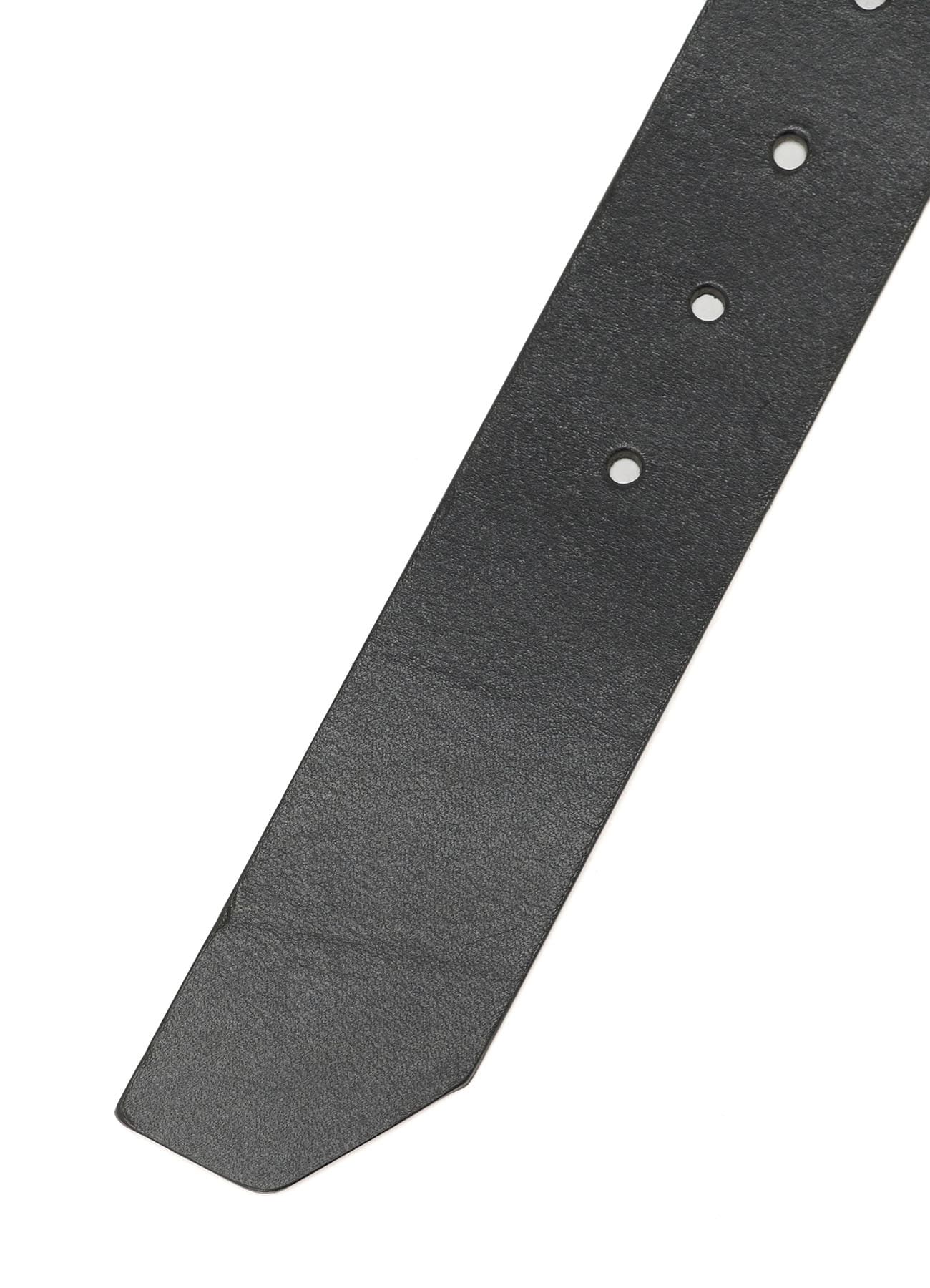 MATT SOFT OIL LEATHER 40MM PLAIN BELT