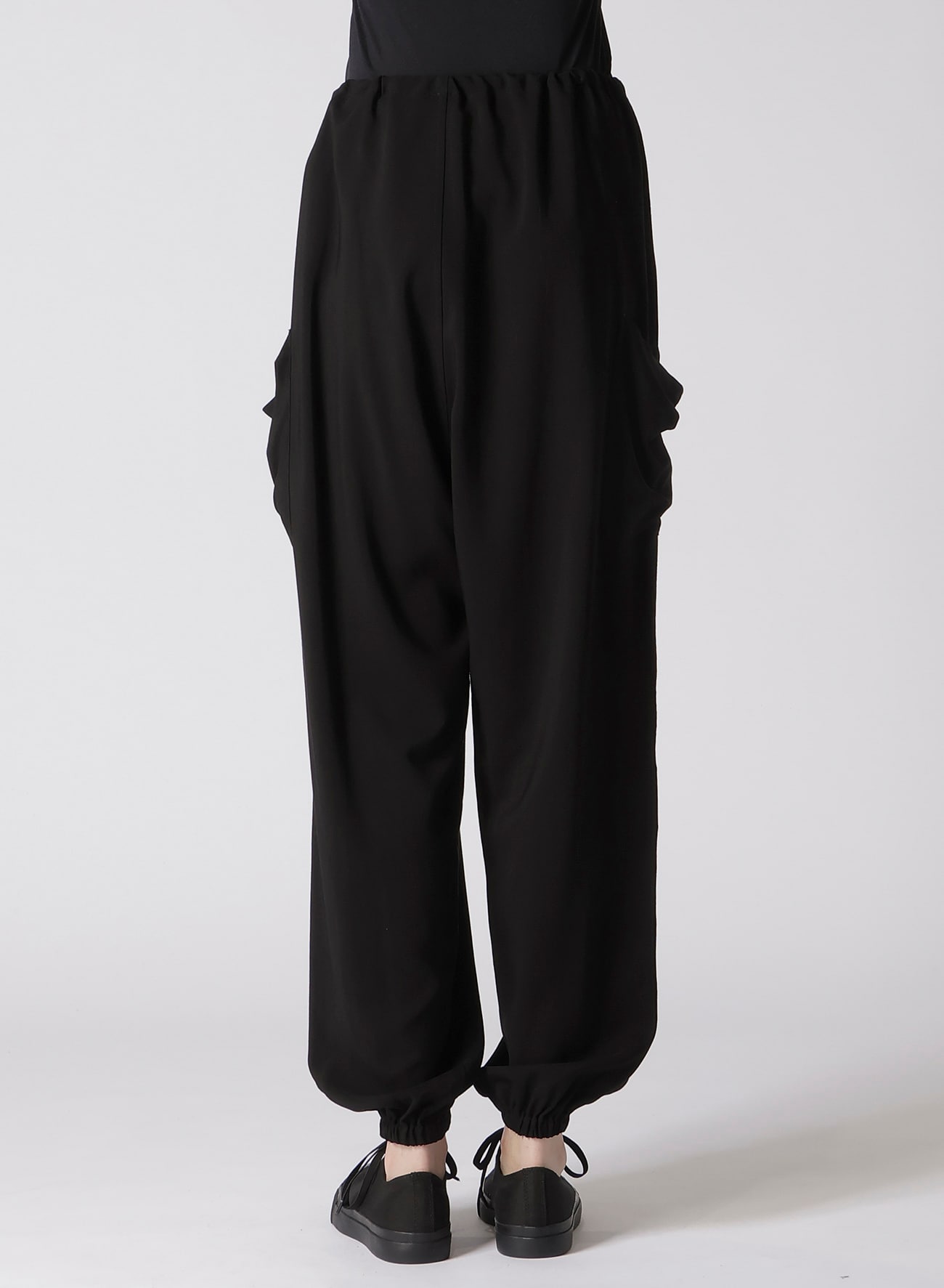 Cu/Ry HIGH TWISTED GABARDINE RELEXED FIT PANTS