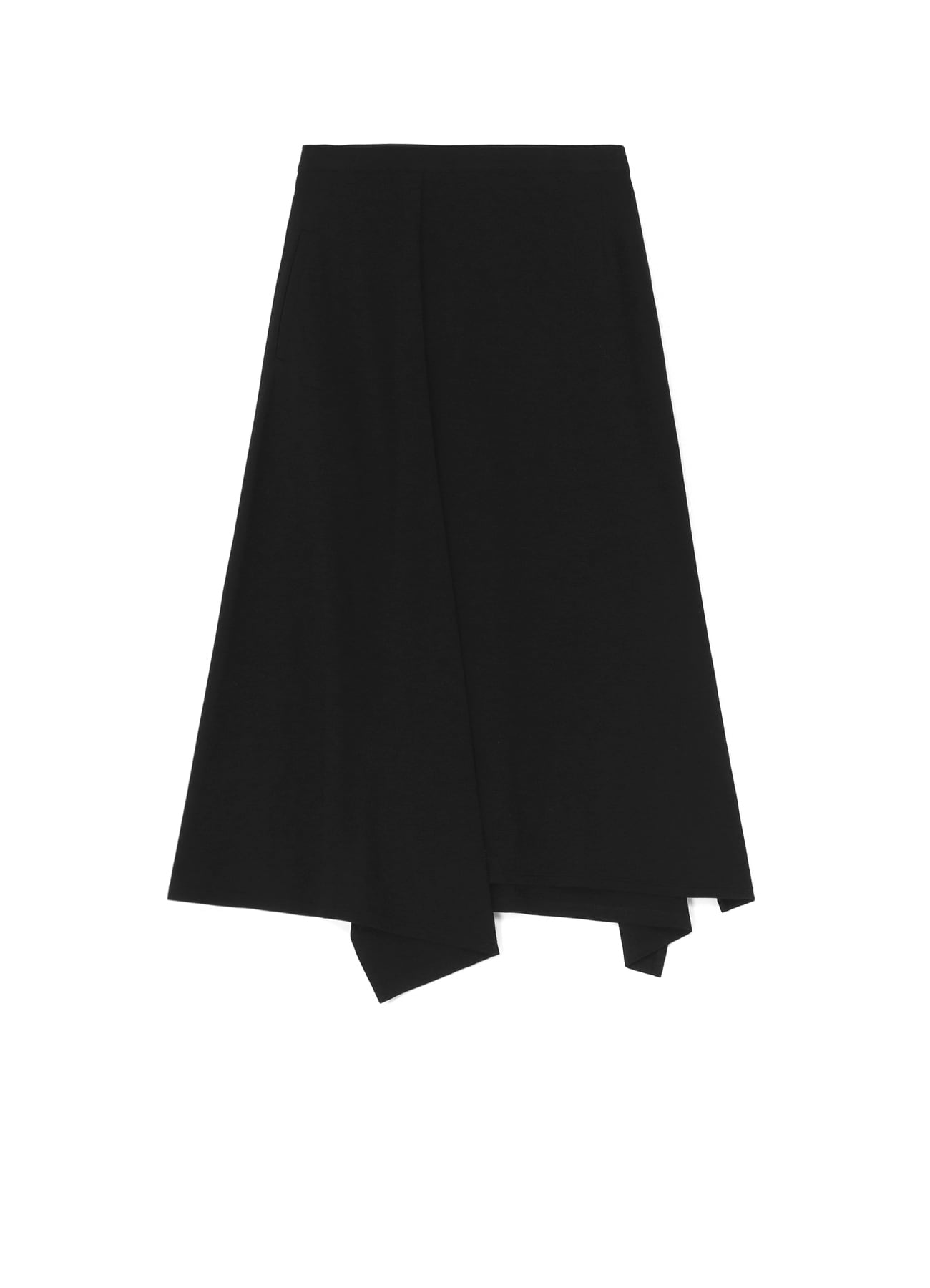 30/-COMBED JERSEY TUCK DETAIL SKIRT