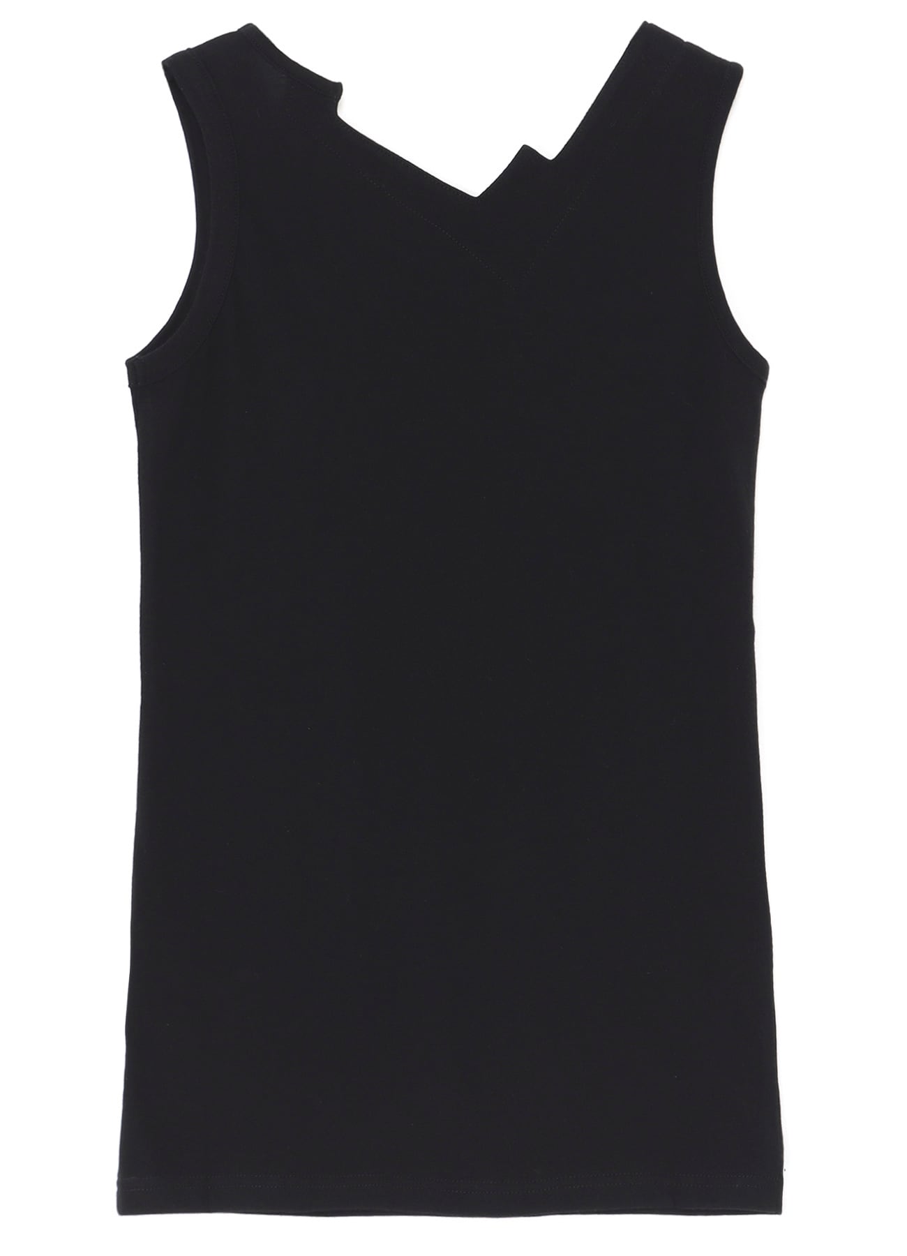 LOW TENSION SINGLE JERSEY collections ZIGZAG TANK TOP(S Black 