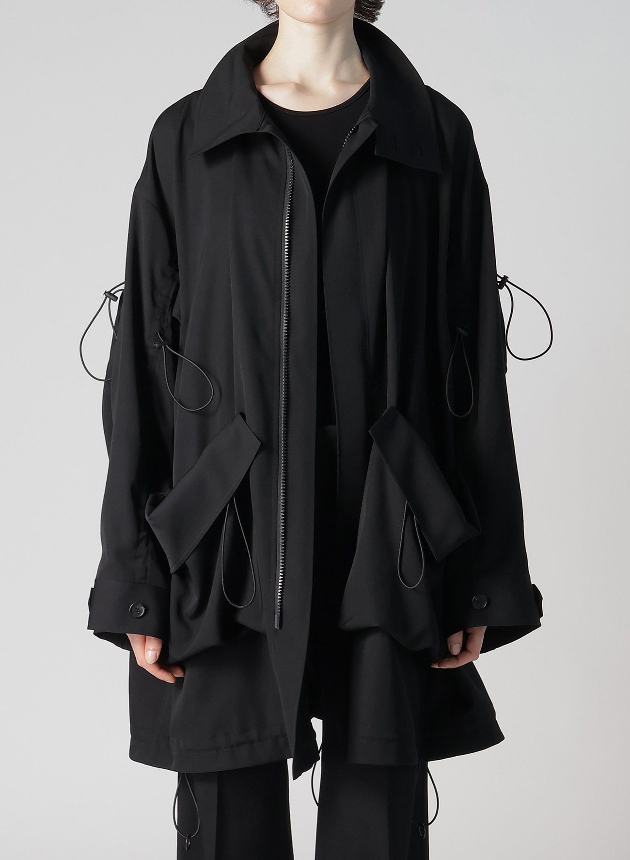 【12/6 10:00 Release】GABARDINE R-STRING COAT