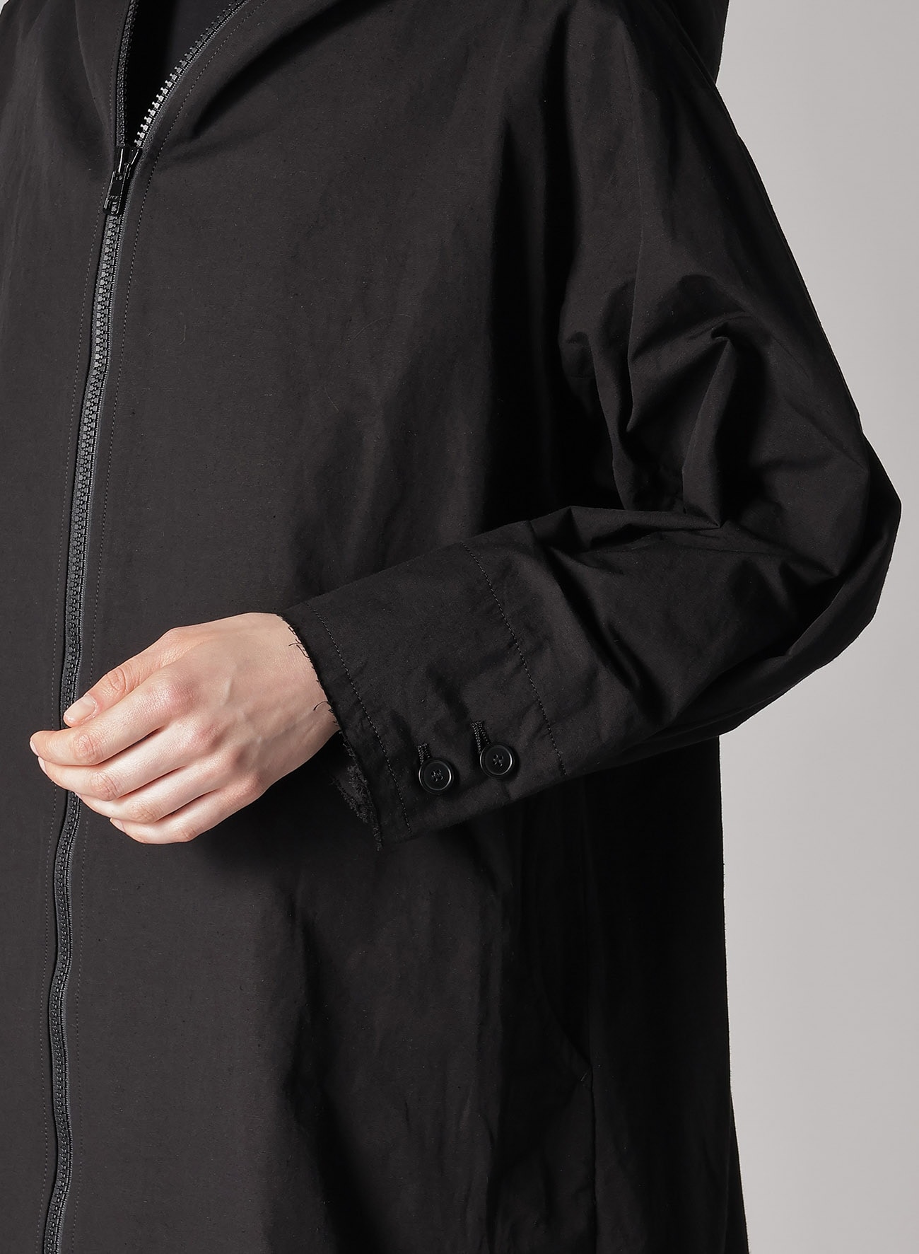 L/C/N WATER REPELLENT WEATHER R-LONG HOODY COAT