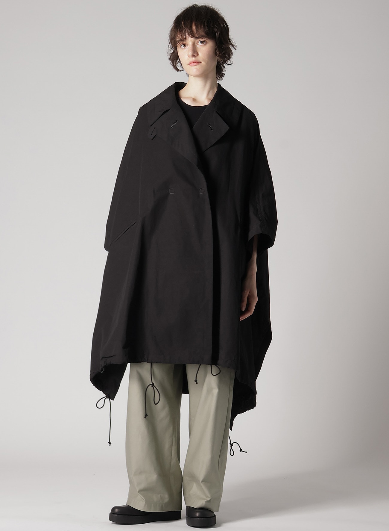 L/C/N WATER REPELLENT WEATHER R-CAPE COAT