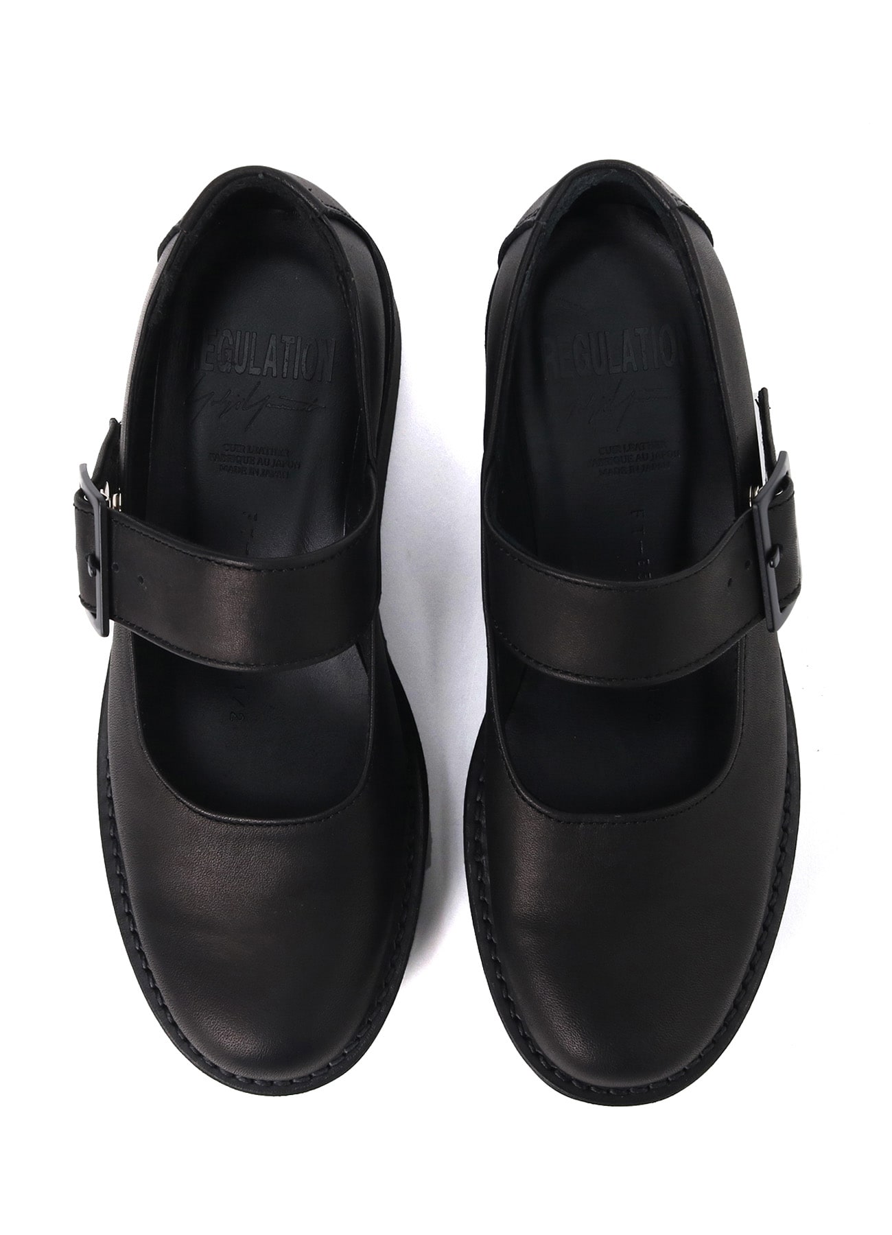 【12/6 10:00 Release】SOFT SMOOTH LEATHER PLATFORM STRAP SHOES