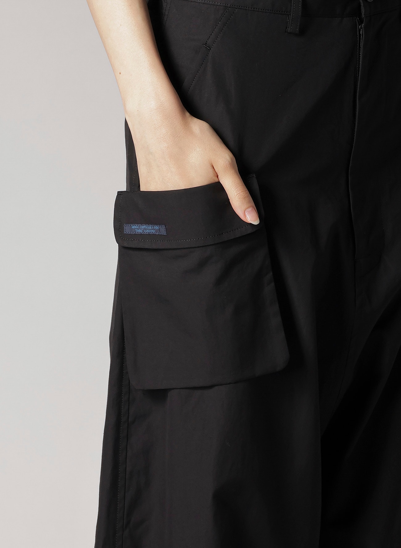 BROAD R-HEM BELTED SAROUEL PANTS