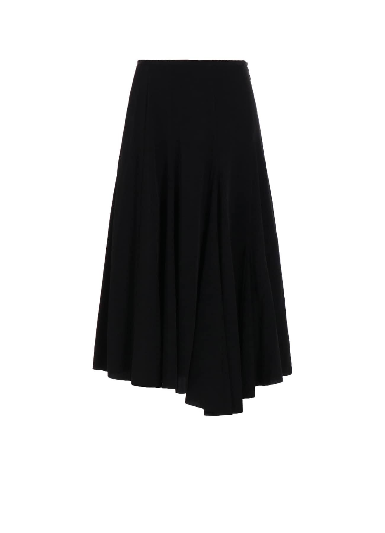 TA/PE CREPE DE CHINE R-FLARE SKIRT