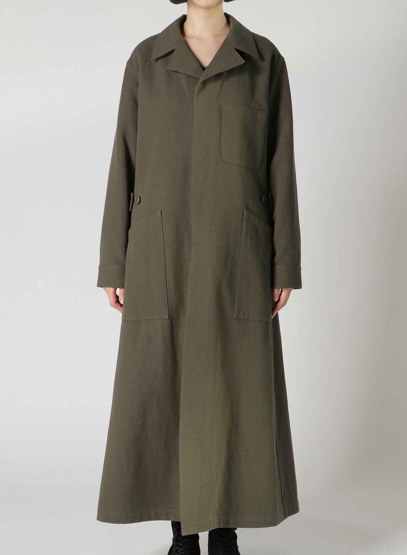 R-TRANSFORMING WORK COAT(XS Khaki): Yohji Yamamoto｜THE SHOP YOHJI