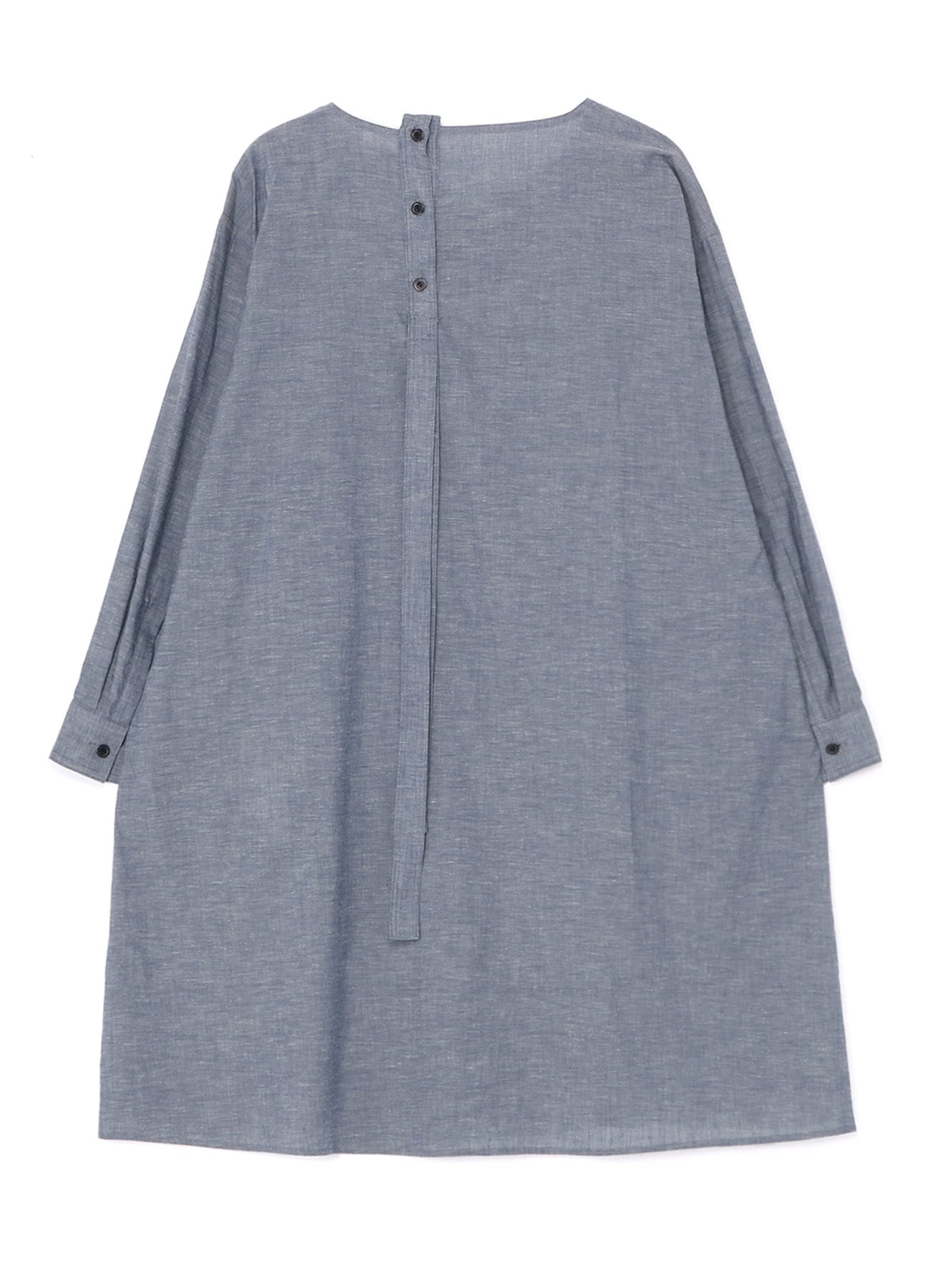 CHAMBRAY DECONSTRUCTED DRESS