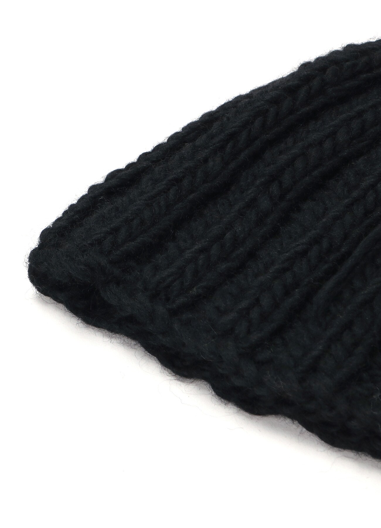 TOP Stream R-2X2 RIB KNIT HAT(S Black): Yohji Yamamoto｜THE SHOP