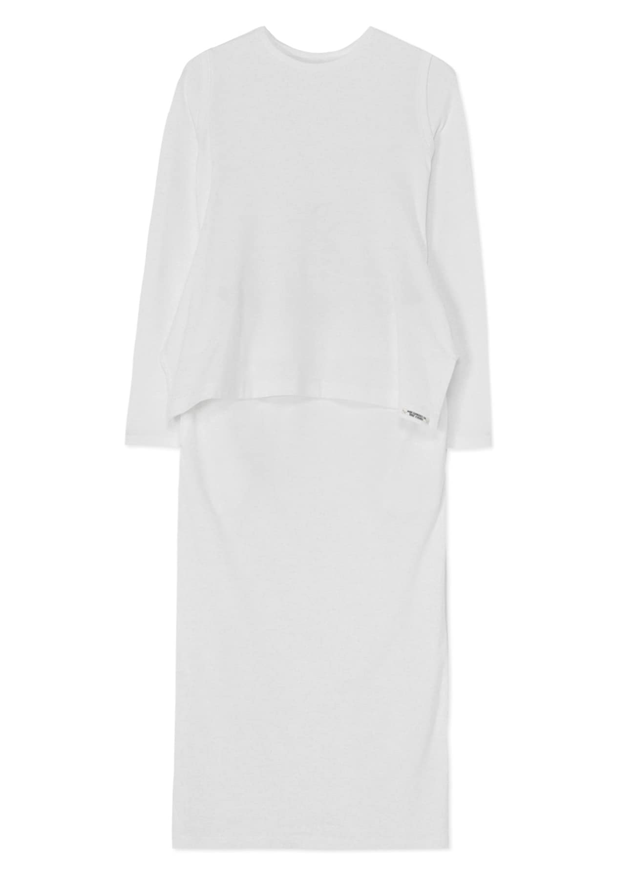 COMBED COTTON JERSEY DRESS