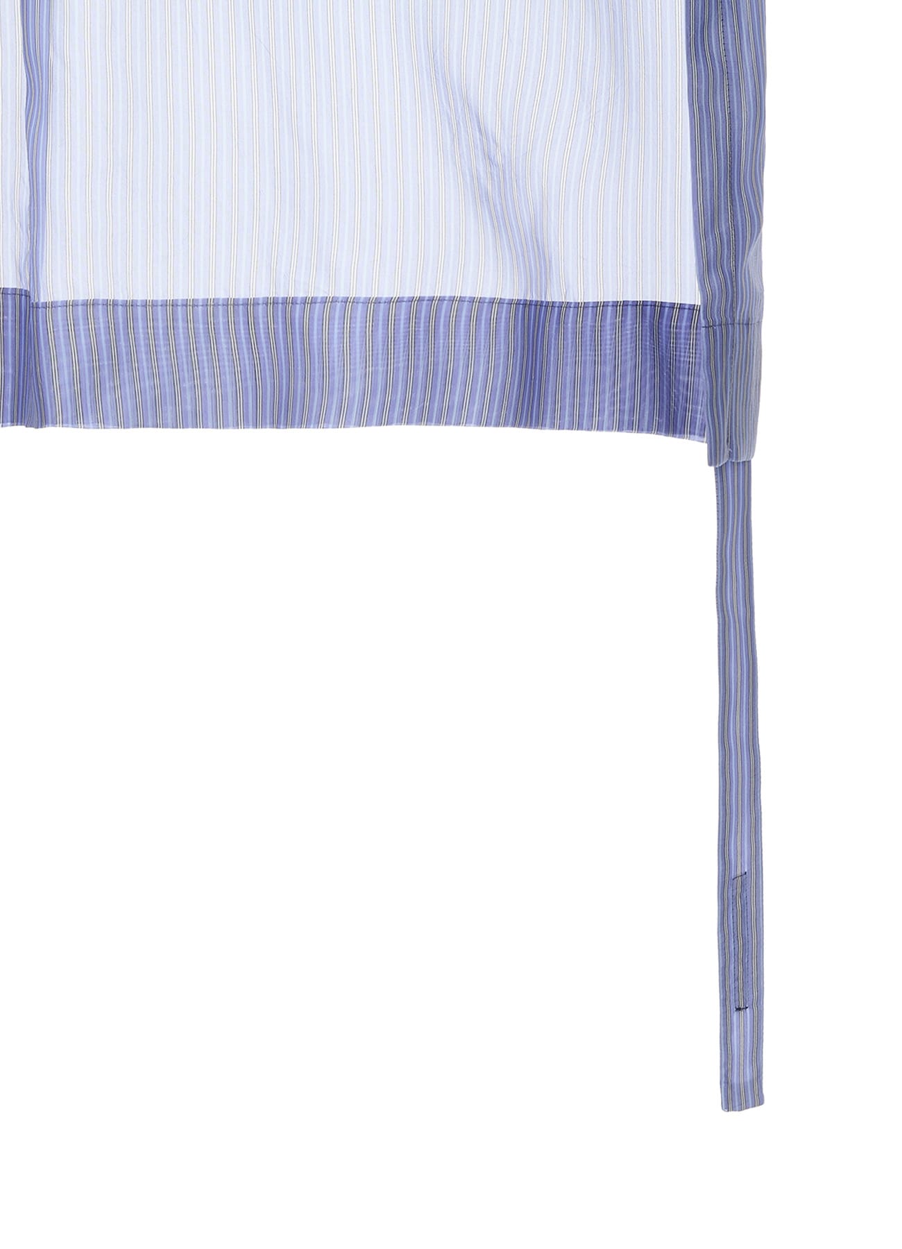 STRIPED GATHERED BLOUSE