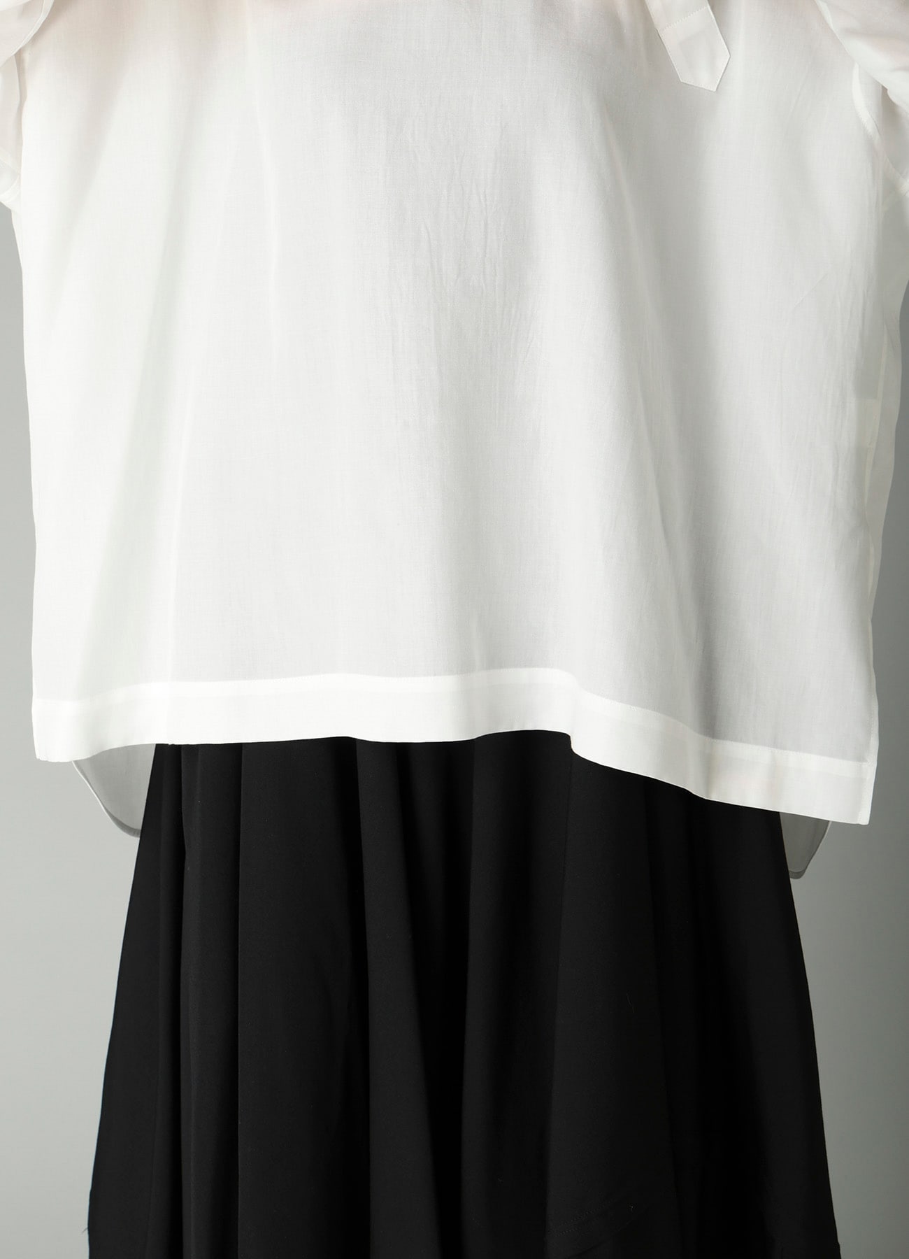 CELLULOSE POPLIN B PULLOVER BLOUSE