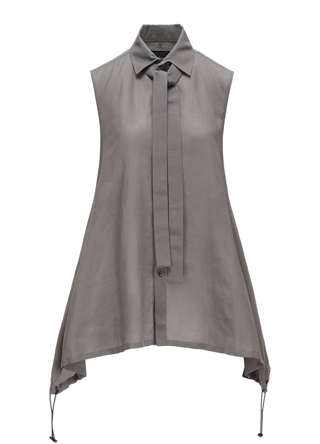 COTTON SLEEVELESS BLOUSE