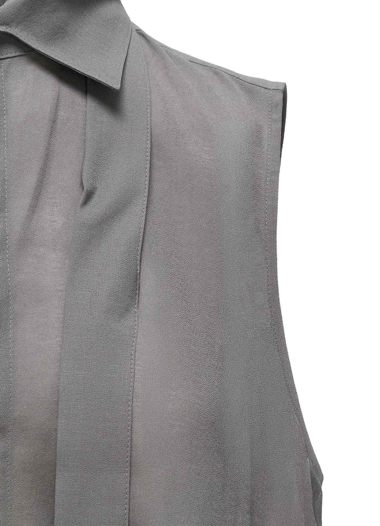 COTTON SLEEVELESS BLOUSE
