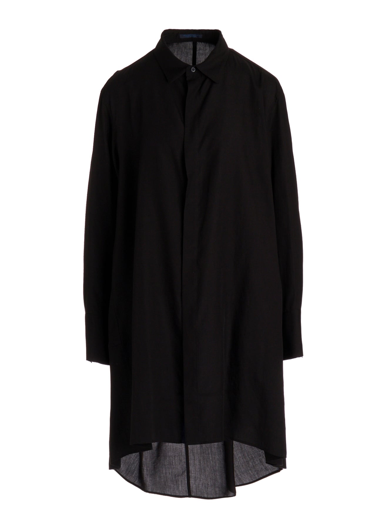 CELLULOSE POPLIN BACK FLARE SHIRT