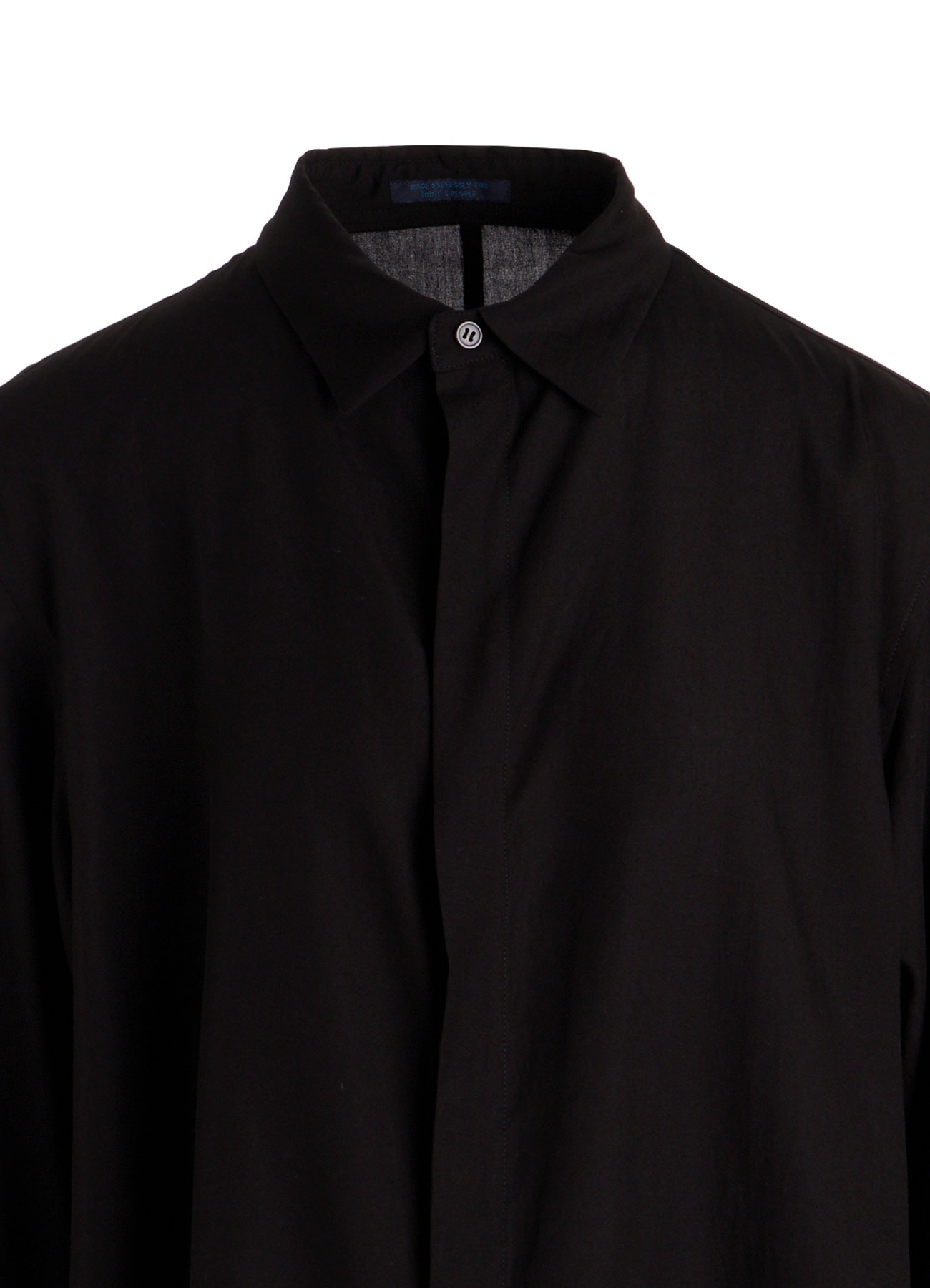 CELLULOSE POPLIN BACK FLARE SHIRT
