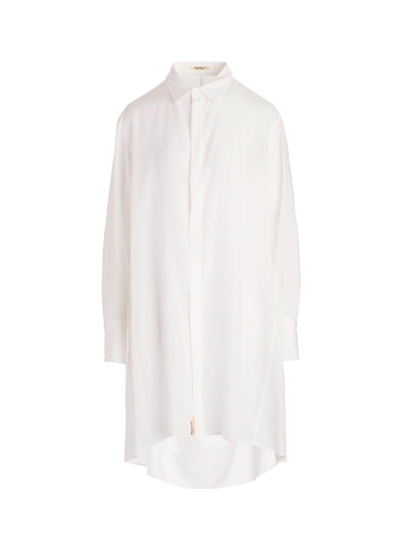 CELLULOSE POPLIN BACK FLARE SHIRT