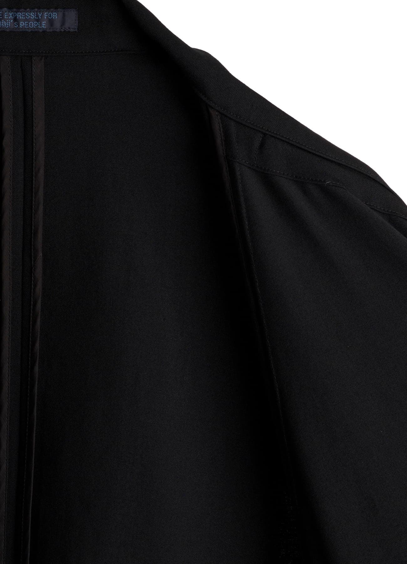 GABARDINE DRAWSTRING COAT