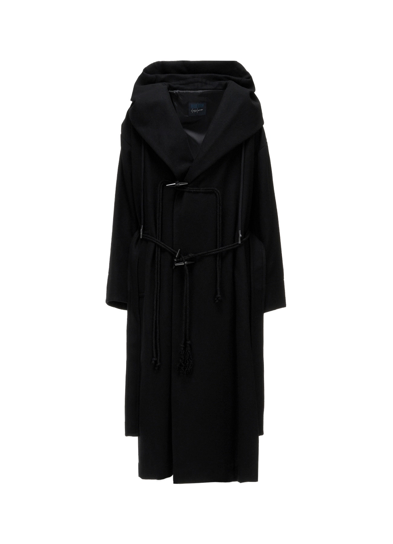 MELTON HOODED DUFFLE COAT