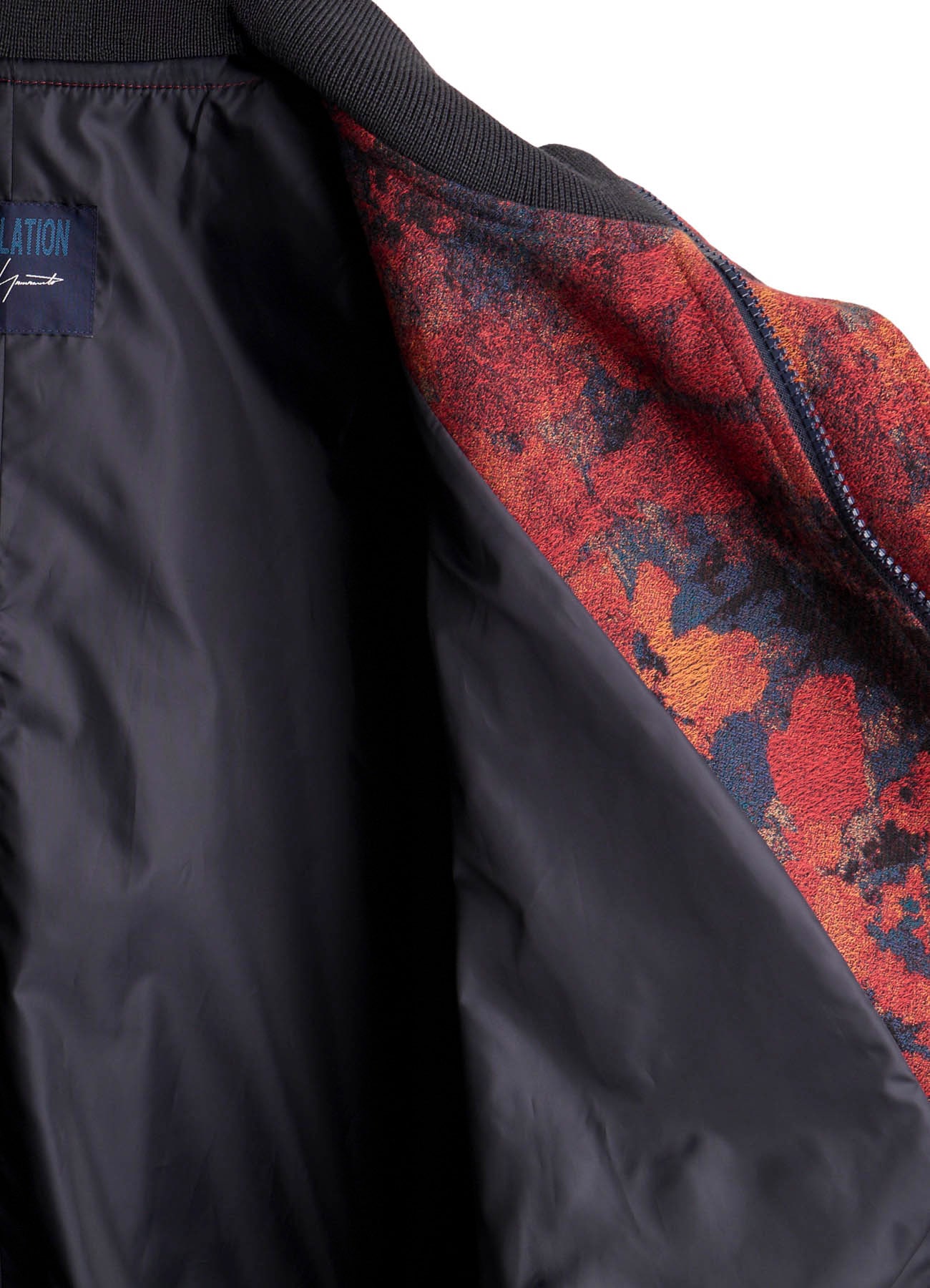JQ REDxBLUE BALLOON BLOUSON