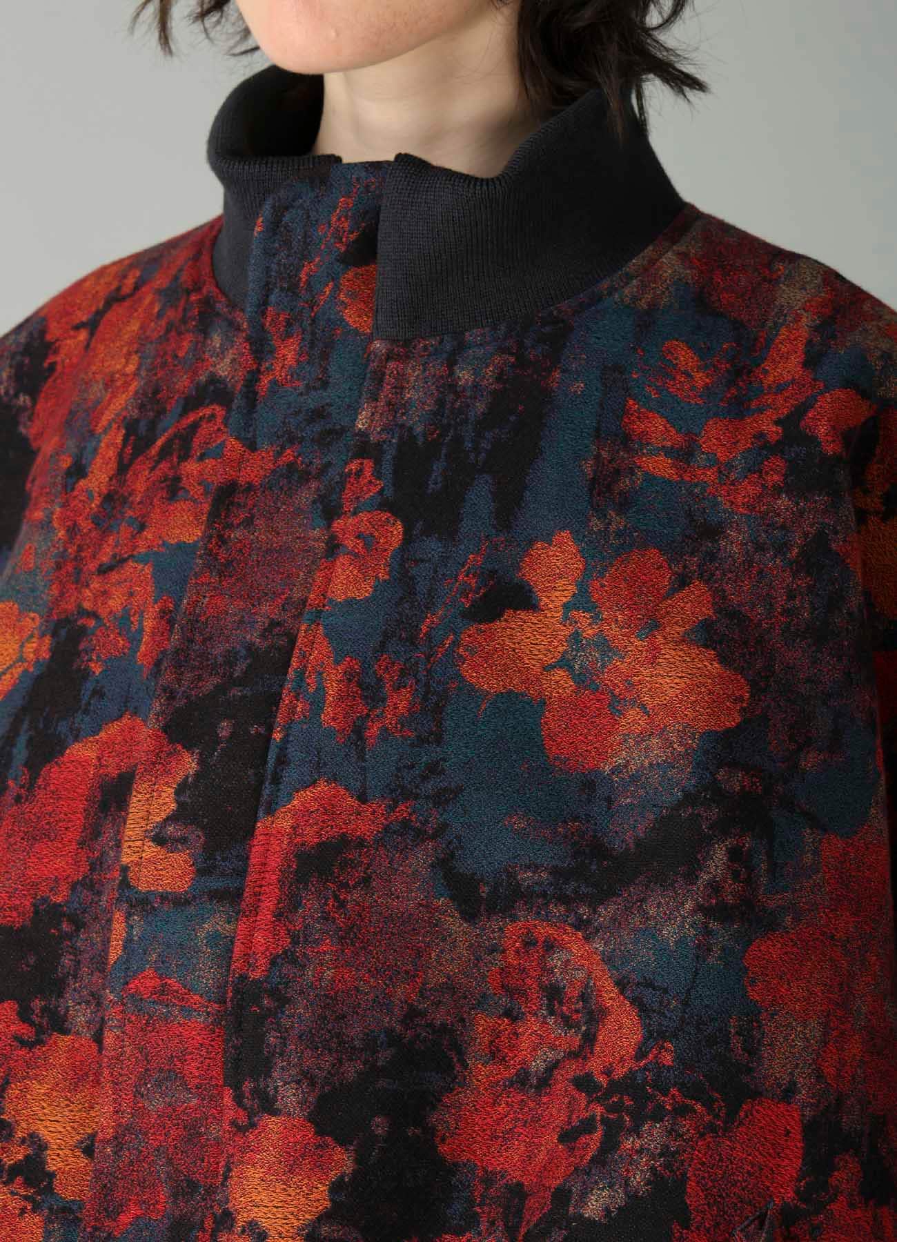 JQ REDxBLUE BALLOON BLOUSON