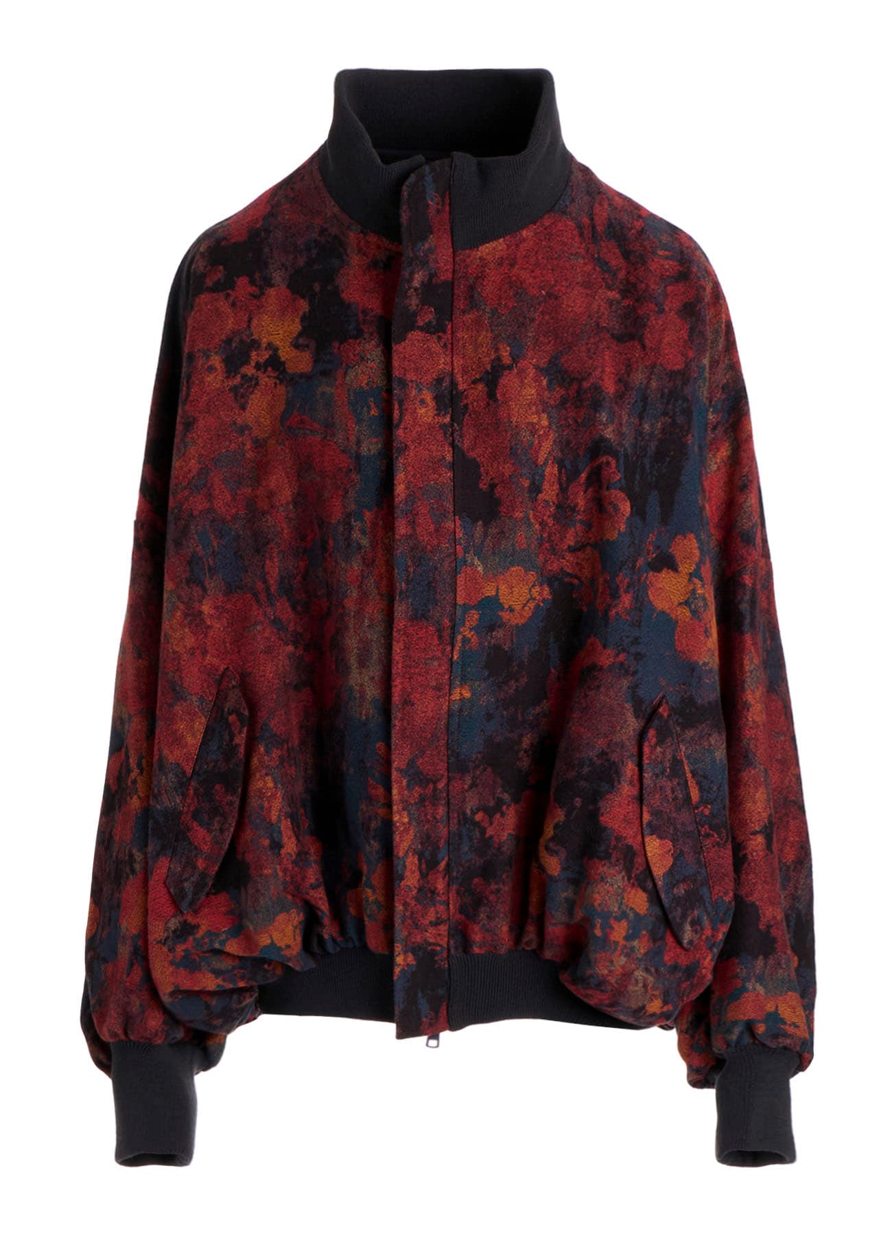 JQ REDxBLUE BALLOON BLOUSON