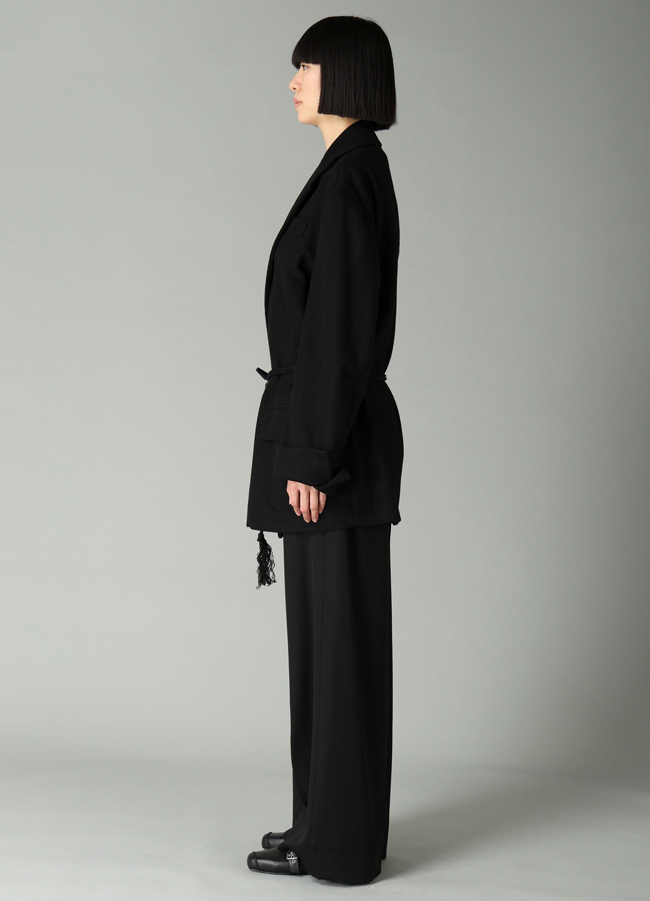 MELTON TOGGLE B DETAIL JACKET