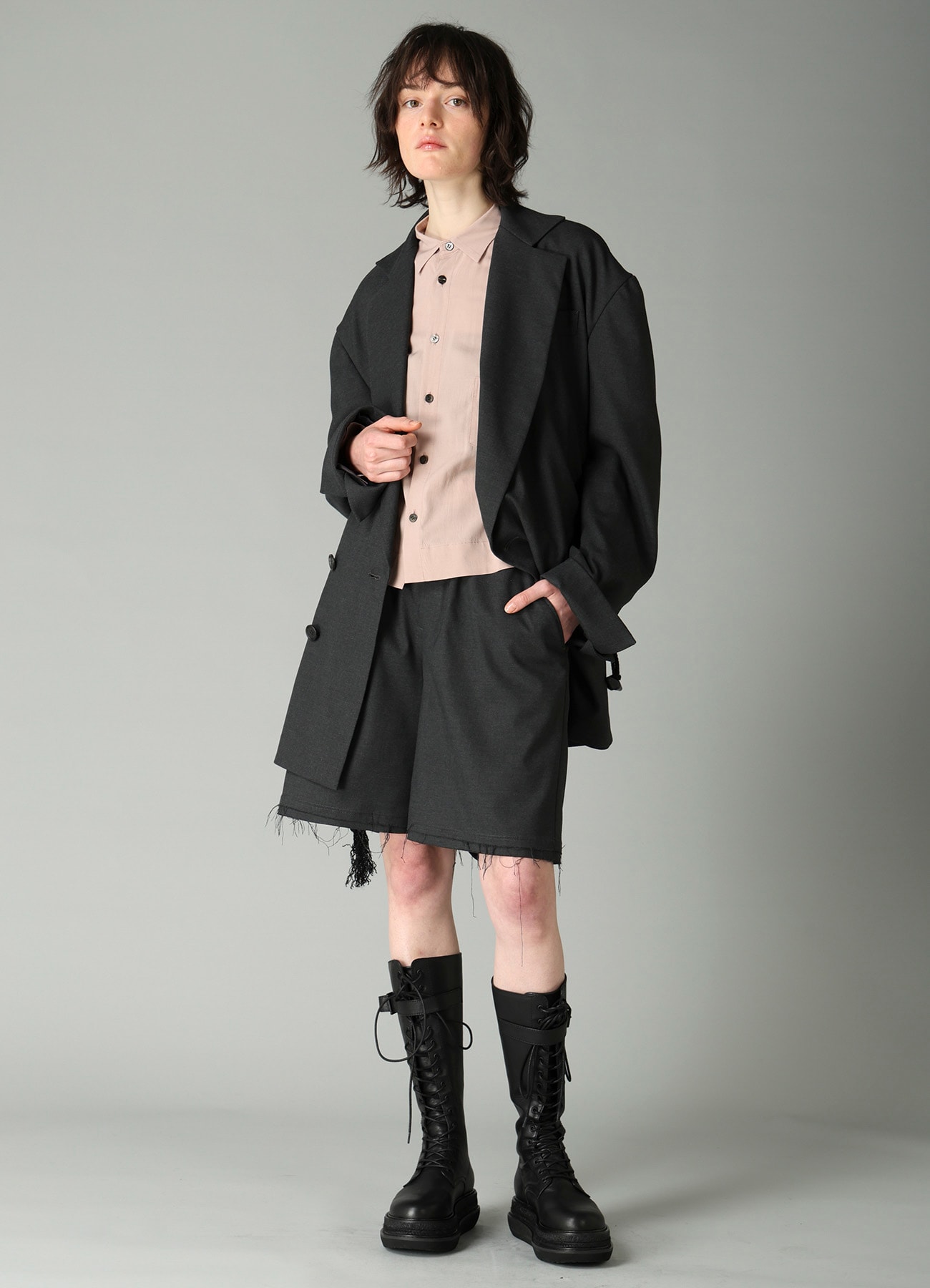 E/Ry TWILL TOGGLE B DETAIL JACKET