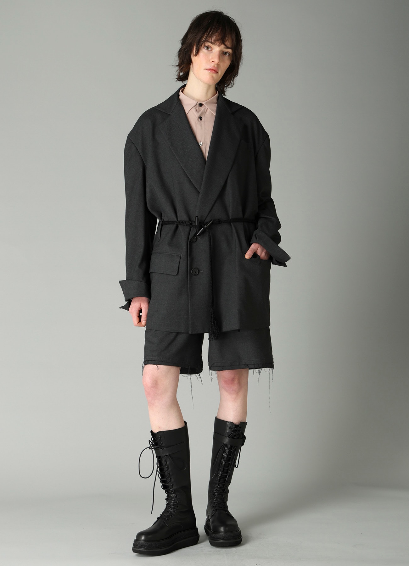 E/Ry TWILL TOGGLE B DETAIL JACKET