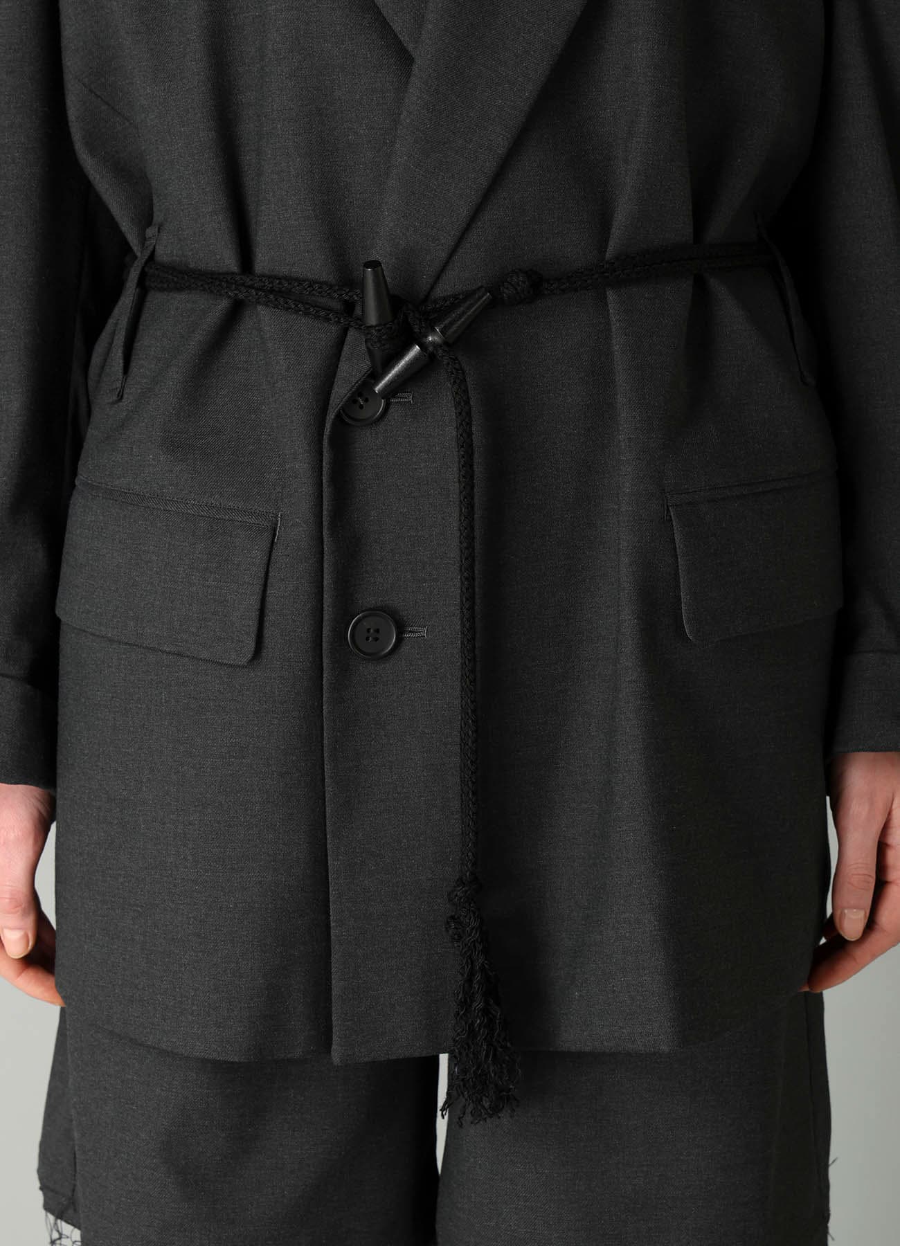 E/Ry TWILL TOGGLE B DETAIL JACKET