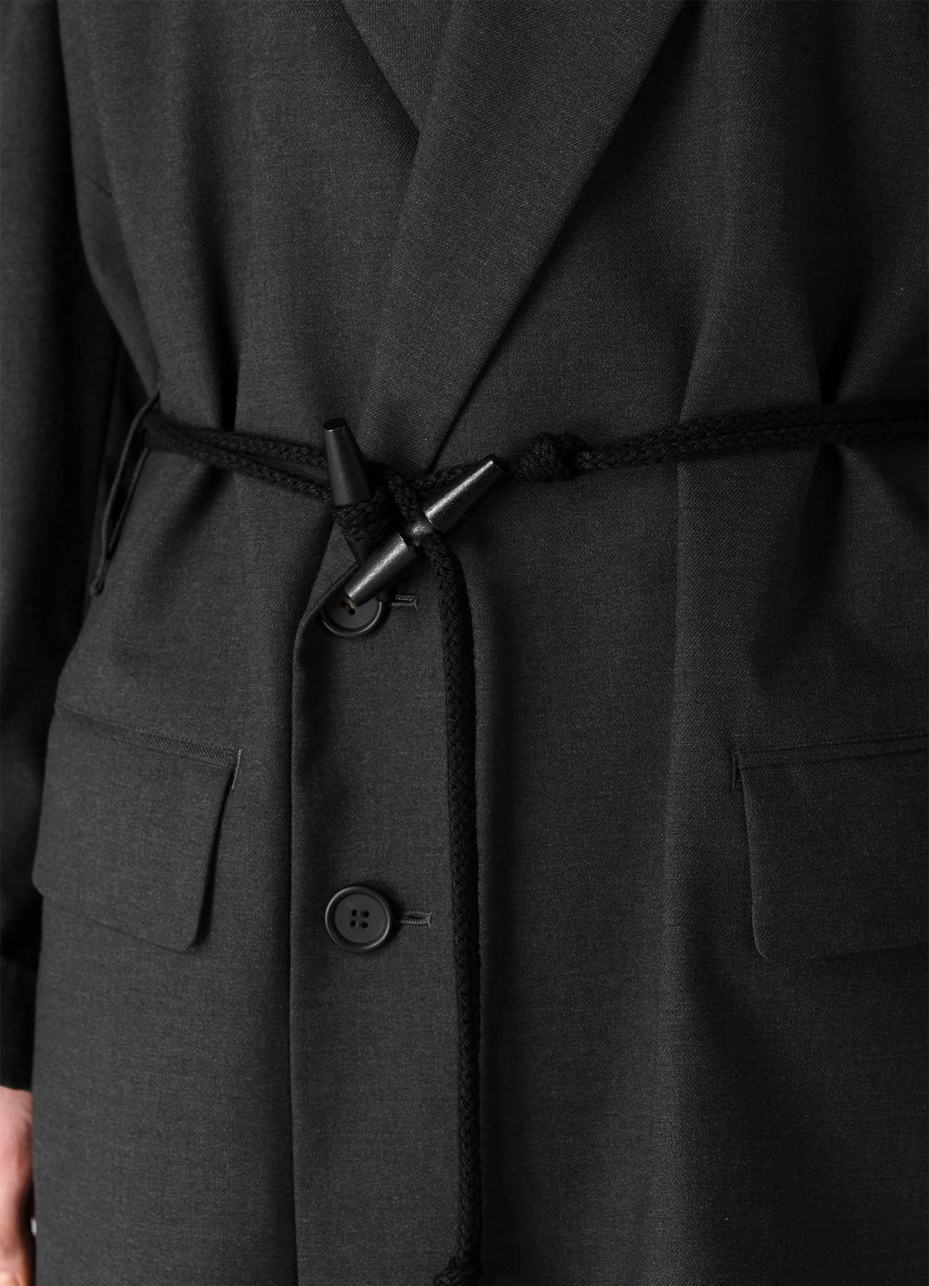 E/Ry TWILL TOGGLE B DETAIL JACKET