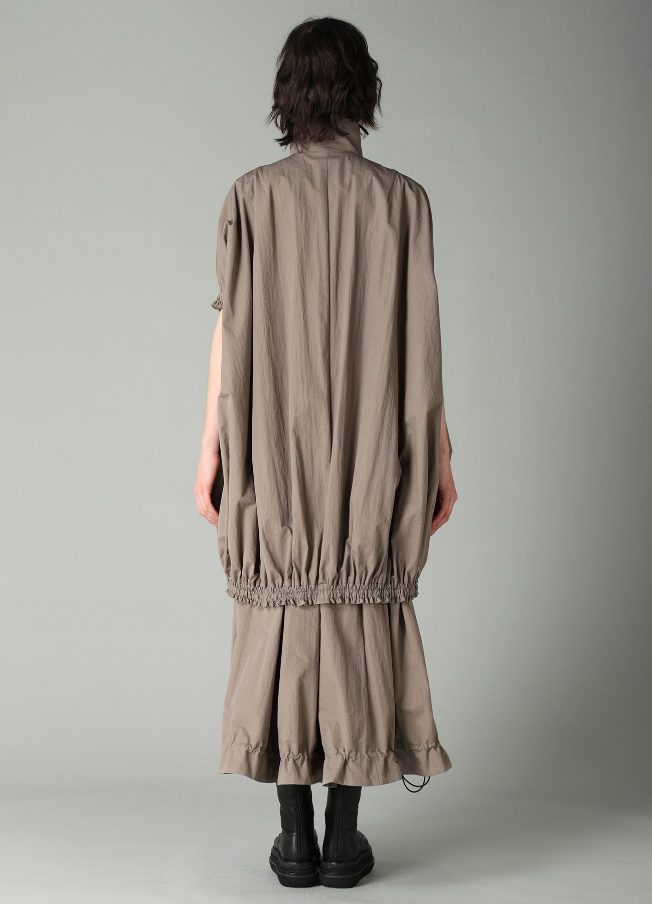 C/Ny WEATHER SHORT SLV BALLOON JACKET
